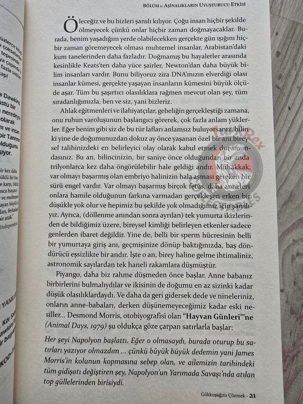 Richard Dawkins – Unweaving The Rainbow 2012 1st Turkish Book Turkey