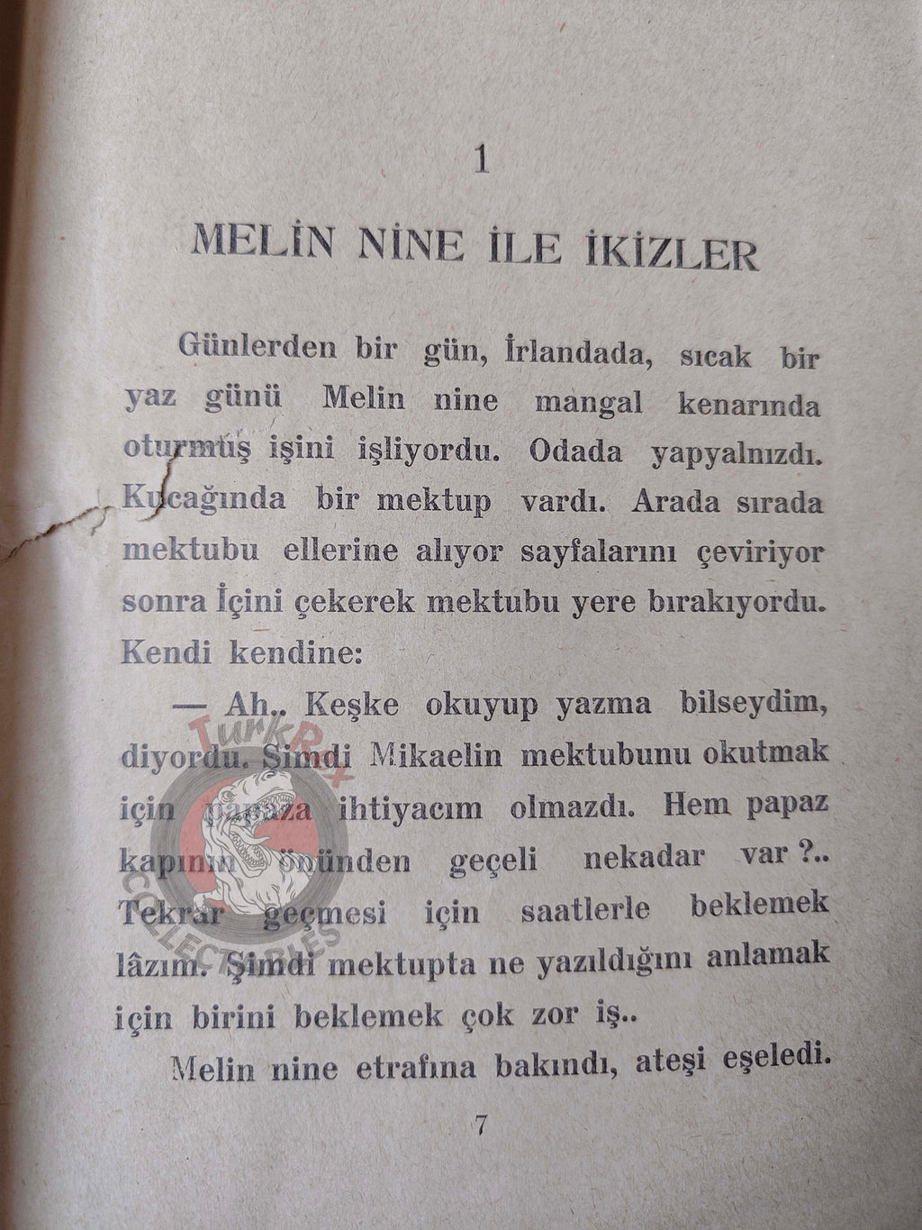 Lucy Fitch Perkins – The Irish Twins 1929 Turkish Book Turkey Illustrated