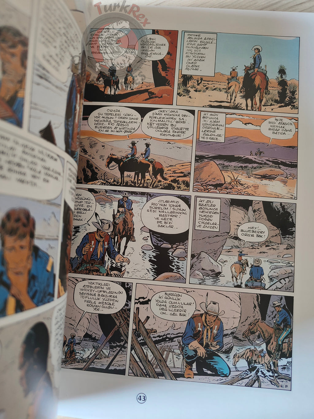 Blueberry #2 – Thunder in the West 2003 1st Edition Turkish Comic Turkey