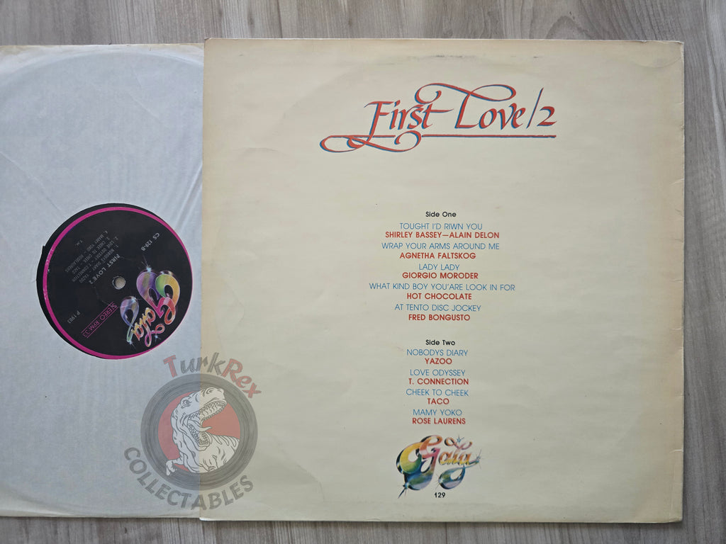 Various – First Love / 2 Turkish Pressing Vinyl Turkey Edition