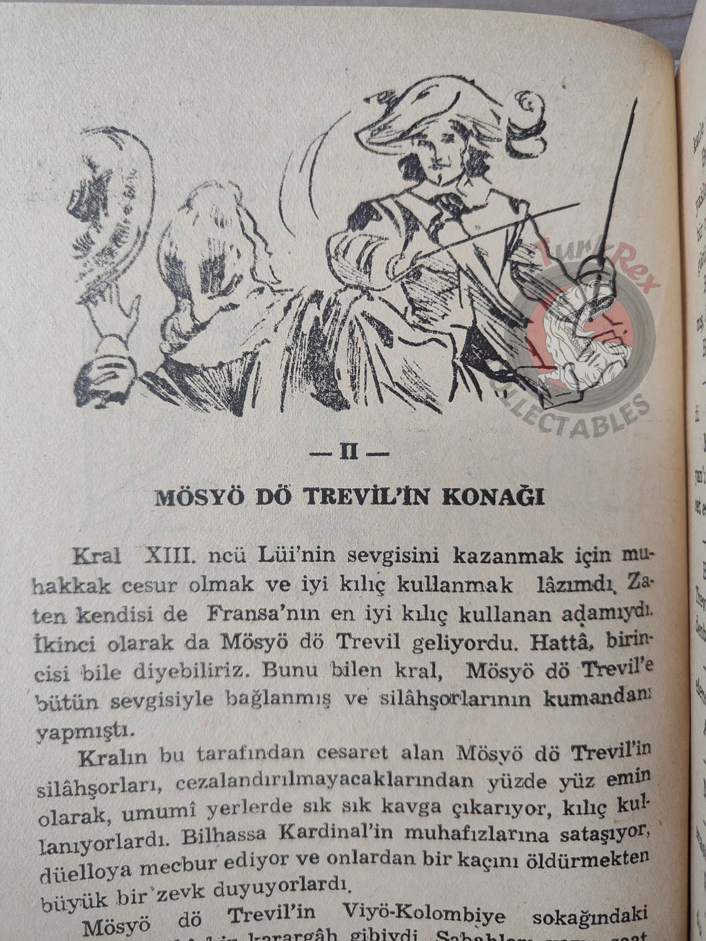 Alexandre Dumas – The Three Musketeers 1961 Turkish Book Turkey Illustrated