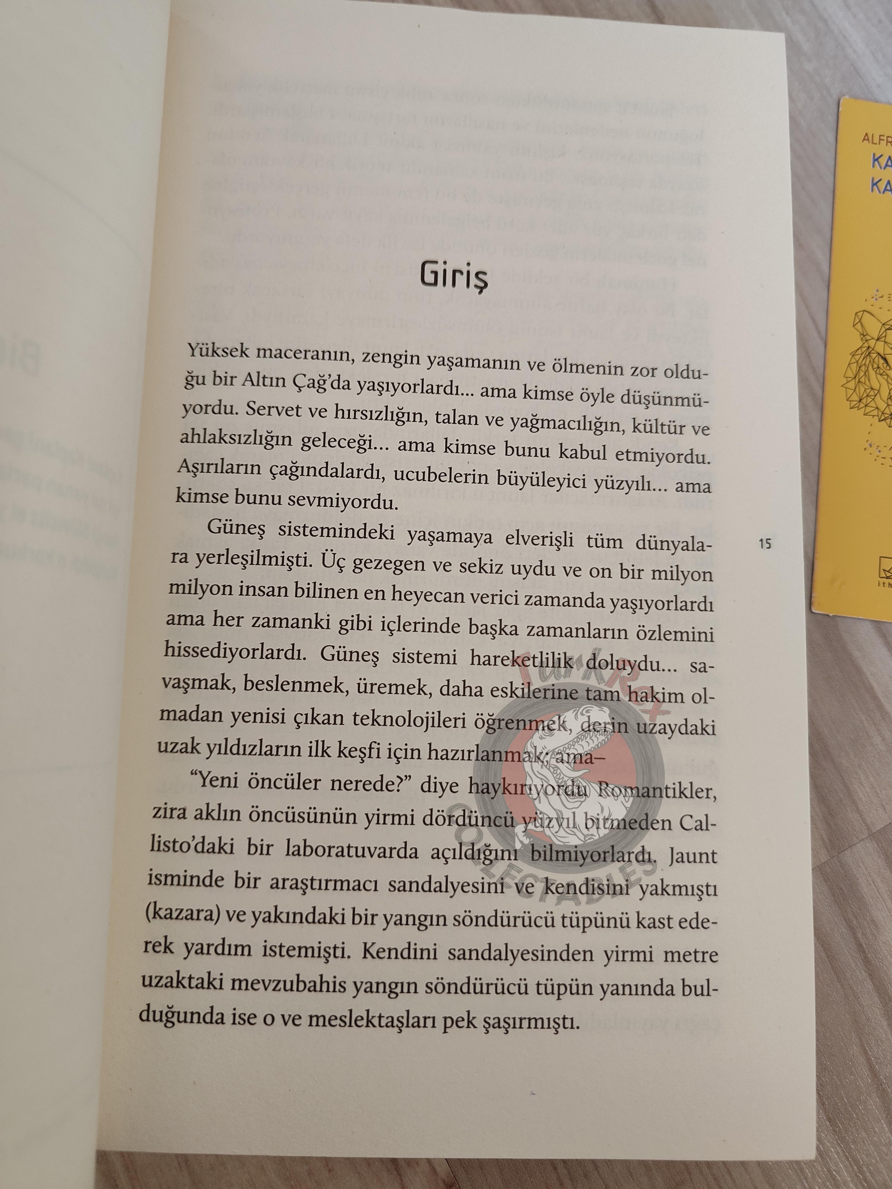 Alfred Bester – The Stars My Destination 2017 Turkish Book Turkey