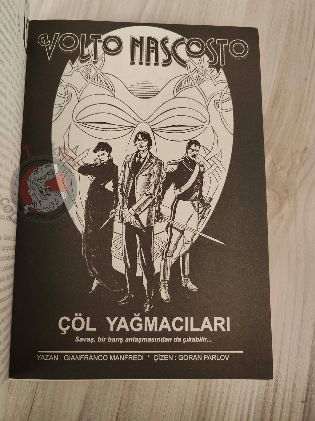 Volto Nascosto Vol #1 I predoni del deserto Turkish Comic Turkey Bonelli #1 #2