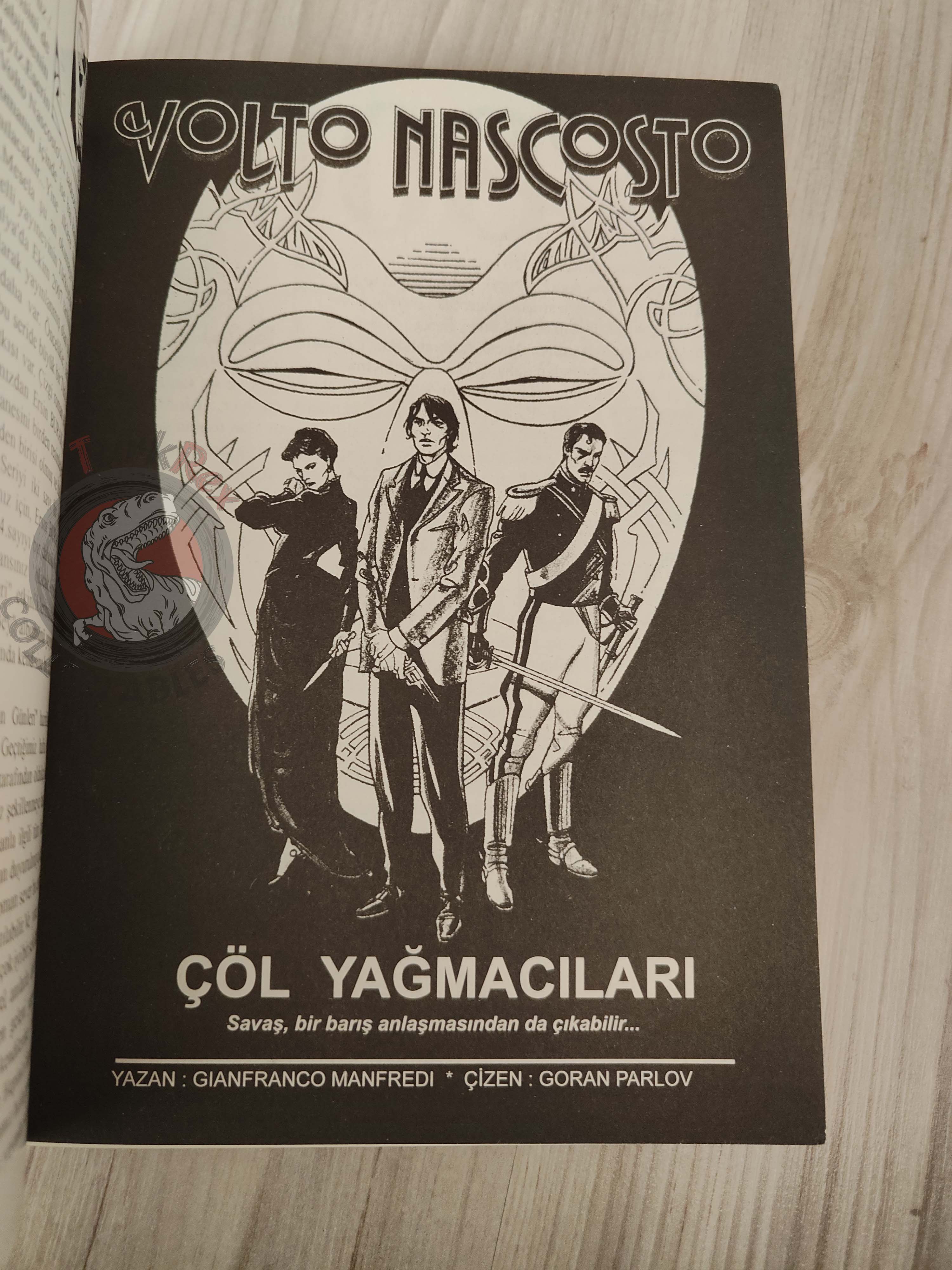 Volto Nascosto Vol #1 I predoni del deserto Turkish Comic Turkey Bonelli #1 #2