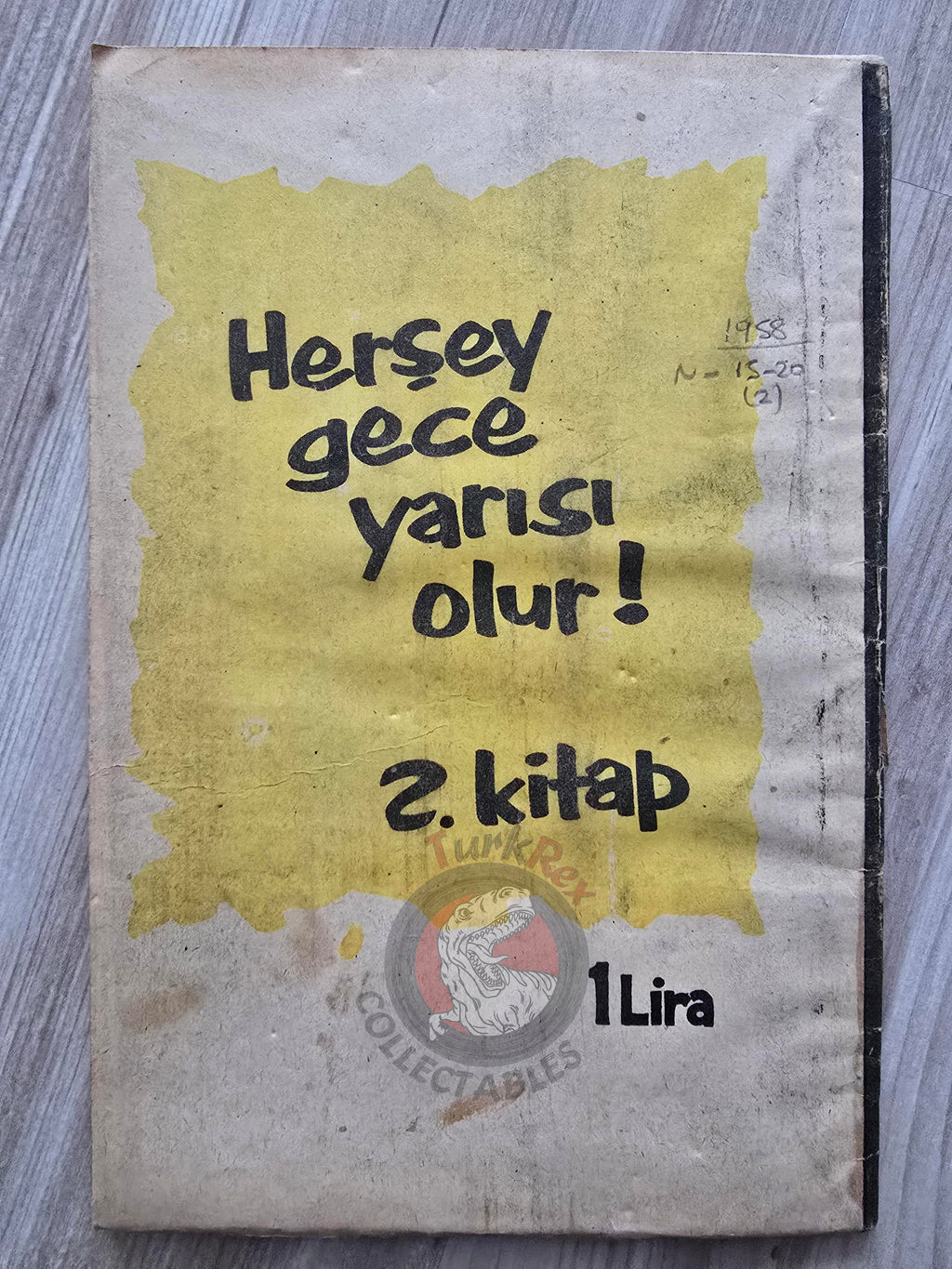Louis-Charles Royer – La Tempête des passions 1958 1st Turkish Book Turkey