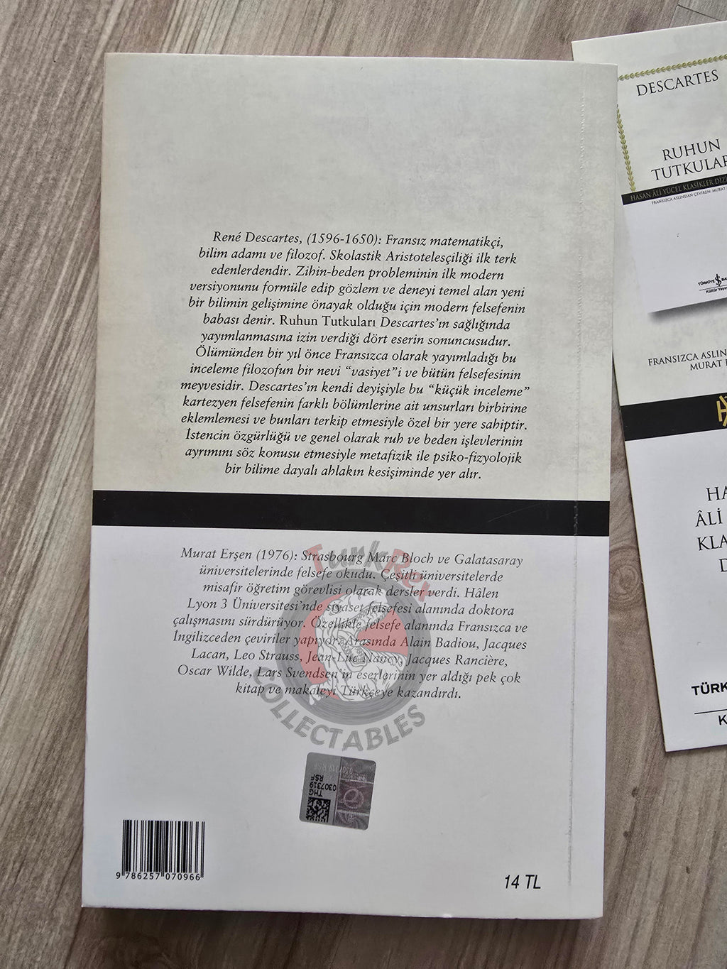 René Descartes – The Passions of the Soul 2020 Turkish Book Turkey