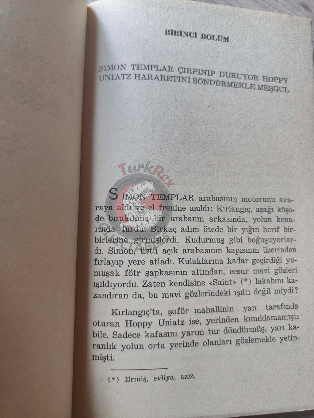 Leslie Charteris – Saint Thieves’ Picnic 1973 1st Turkish Book Turkey