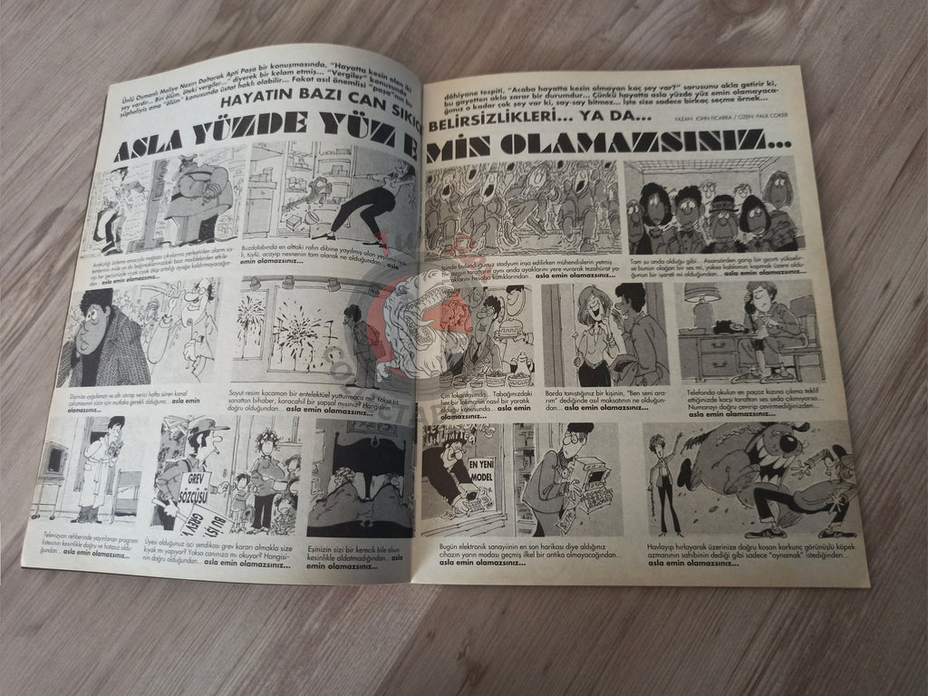Mad Magazine #9 2001 Turkish Comic Turkey Sergio Aragonés  John Ficarra
