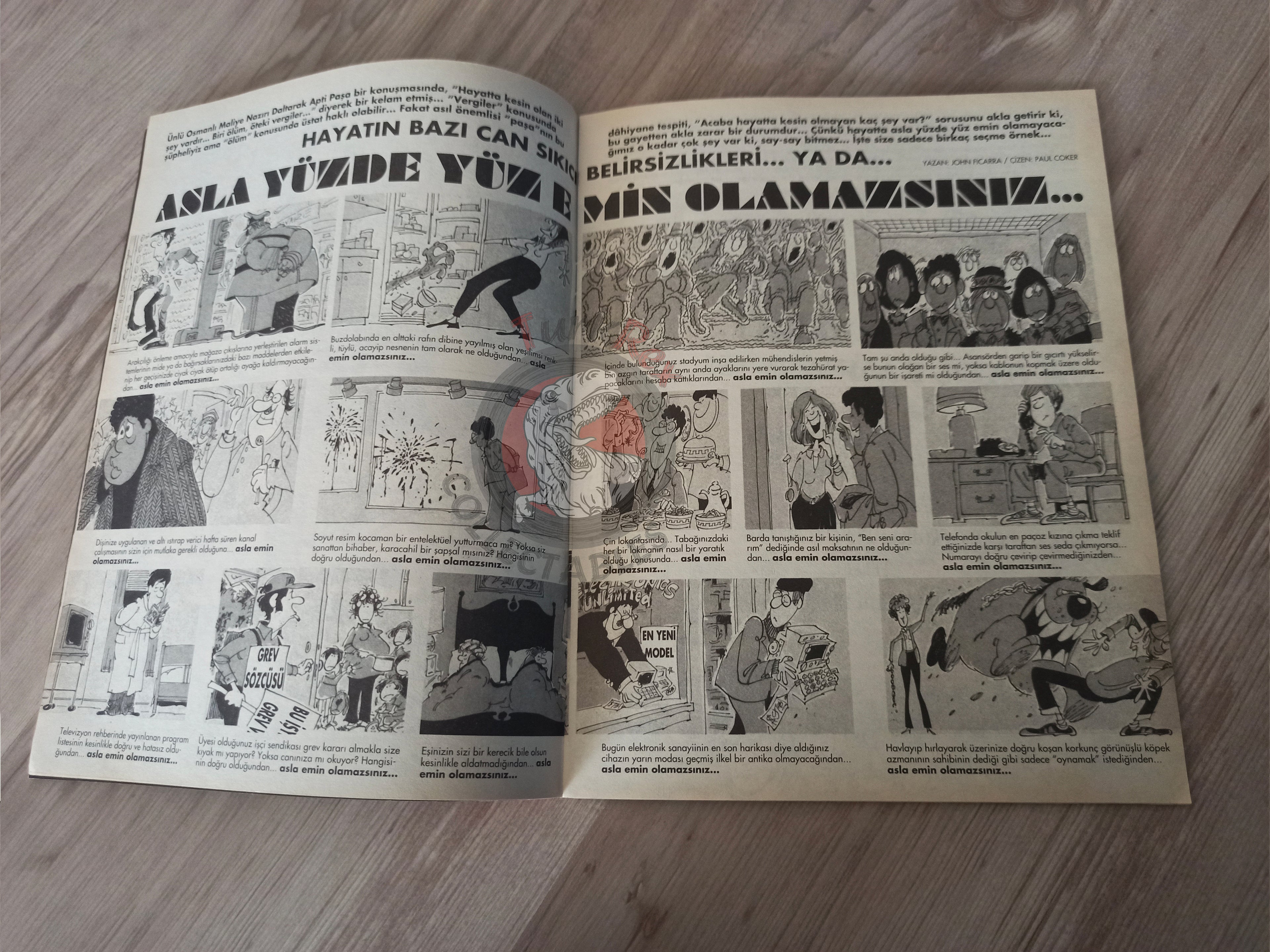 Mad Magazine #9 2001 Turkish Comic Turkey Sergio Aragonés  John Ficarra