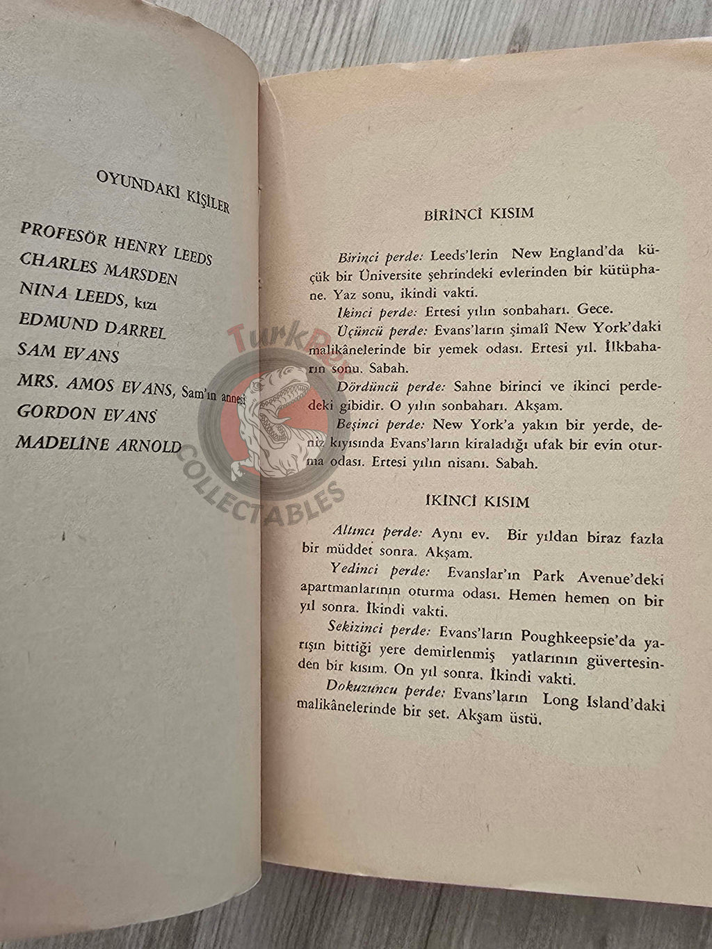 Eugene O’Neill – Strange Interlude 1966 Turkish Book Turkey