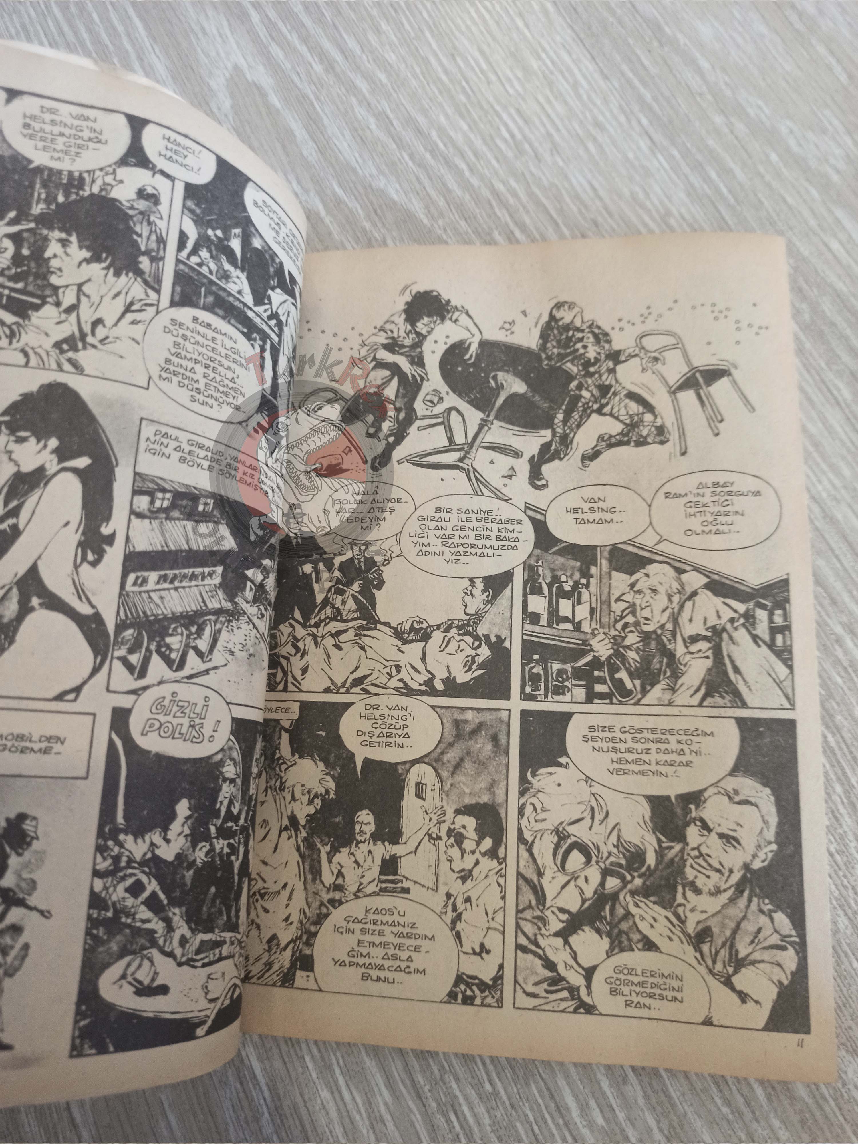 Vampirella Vol #2 1978 Turkish Comic Turkey Warren Publishing cover #49 Morbius