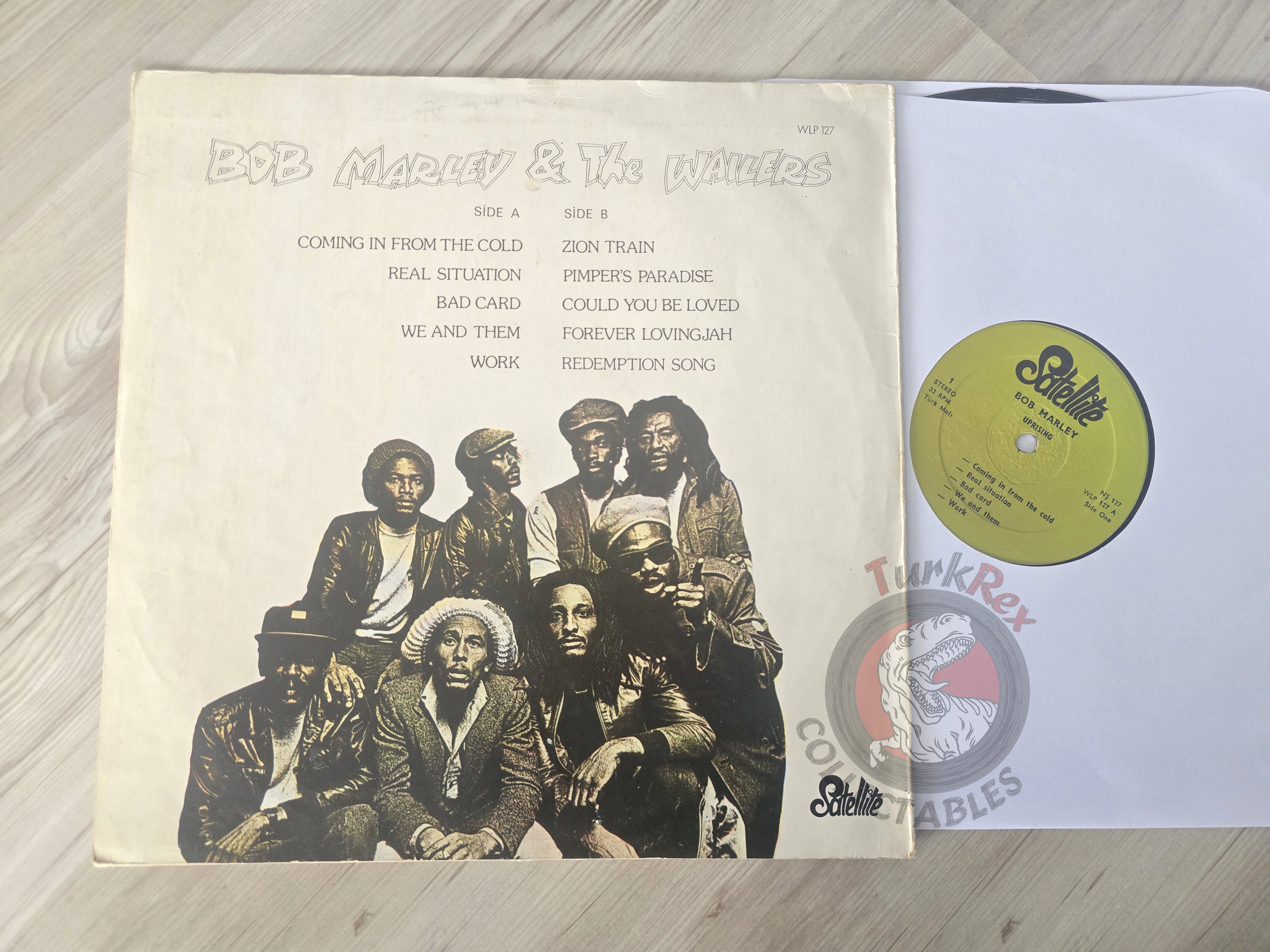 Bob Marley & The Wailers – Uprising Turkish Pressing Vinyl Turkey Edition 2