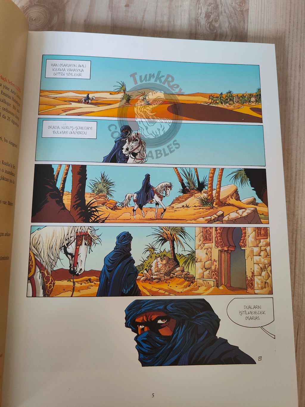 Crusade Vol #1 2012 HC Turkish Comic Turkey Croisade Jean Dufaux