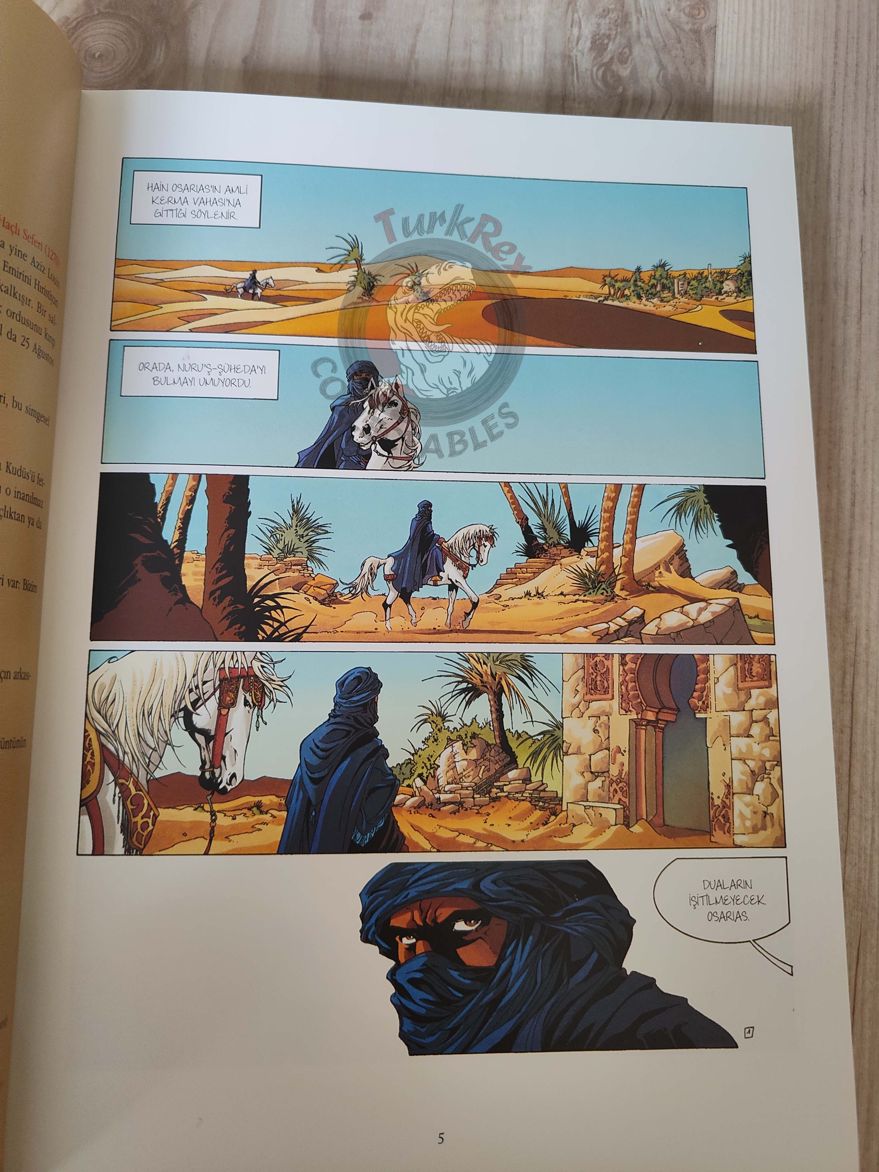 Crusade Vol #1 2012 HC Turkish Comic Turkey Croisade Jean Dufaux
