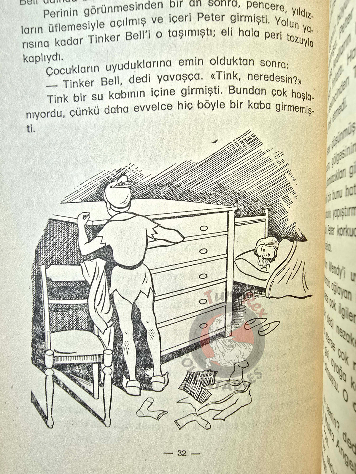 J. M. Barrie – Peter Pan 1976 Turkish Book Turkey Illustrated