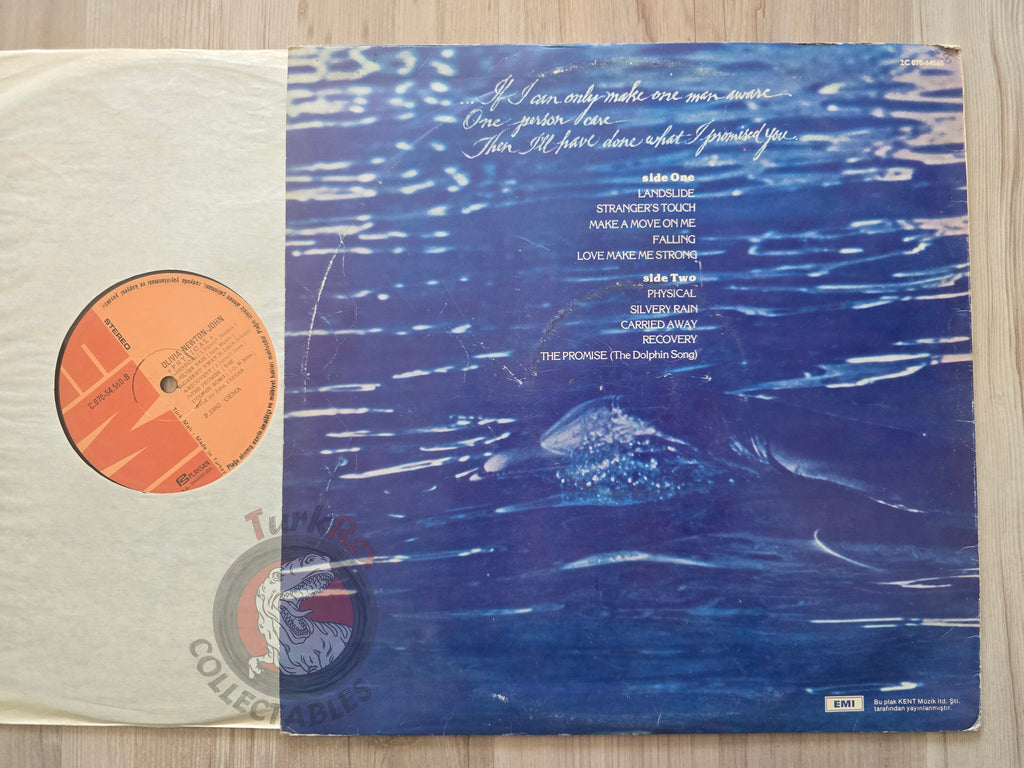 Olivia Newton-John – Physical Turkish Pressing Vinyl Turkey Edition