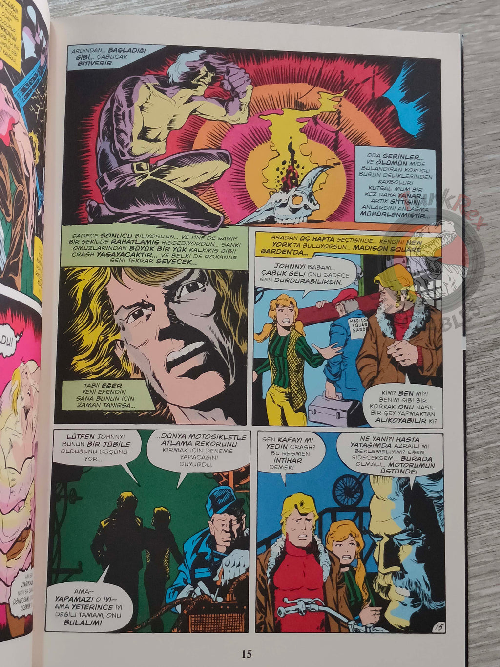 Marvel Spotlight on Ghost Rider #5 Turkish Comic Turkey