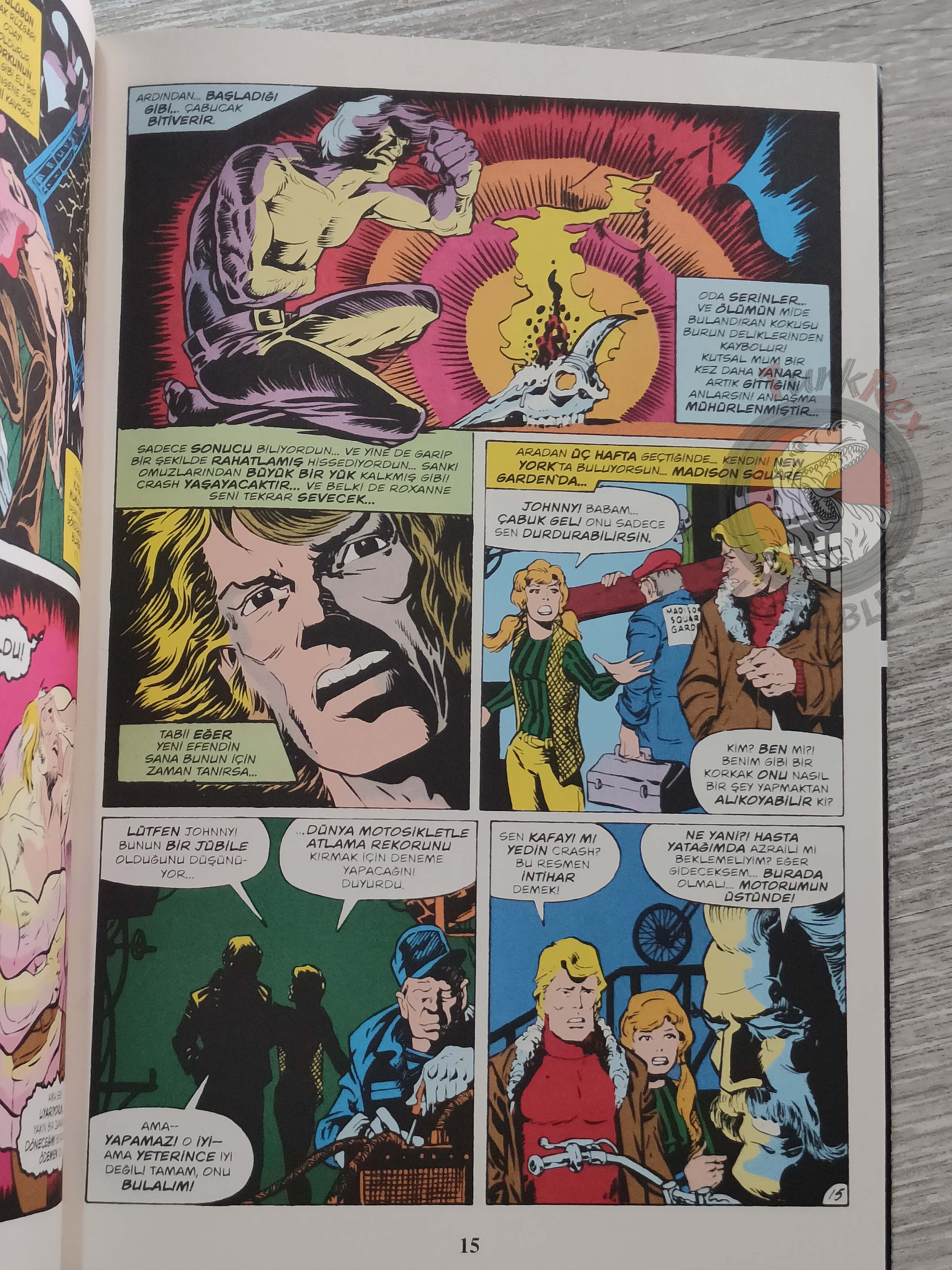 Marvel Spotlight on Ghost Rider #5 Turkish Comic Turkey