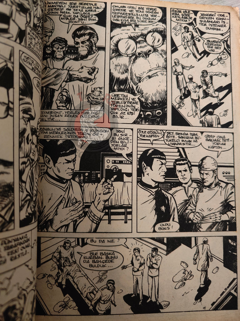 Star Trek Vol #5 1981 Turkish Comic Turkey Marvel #13 #14 #15
