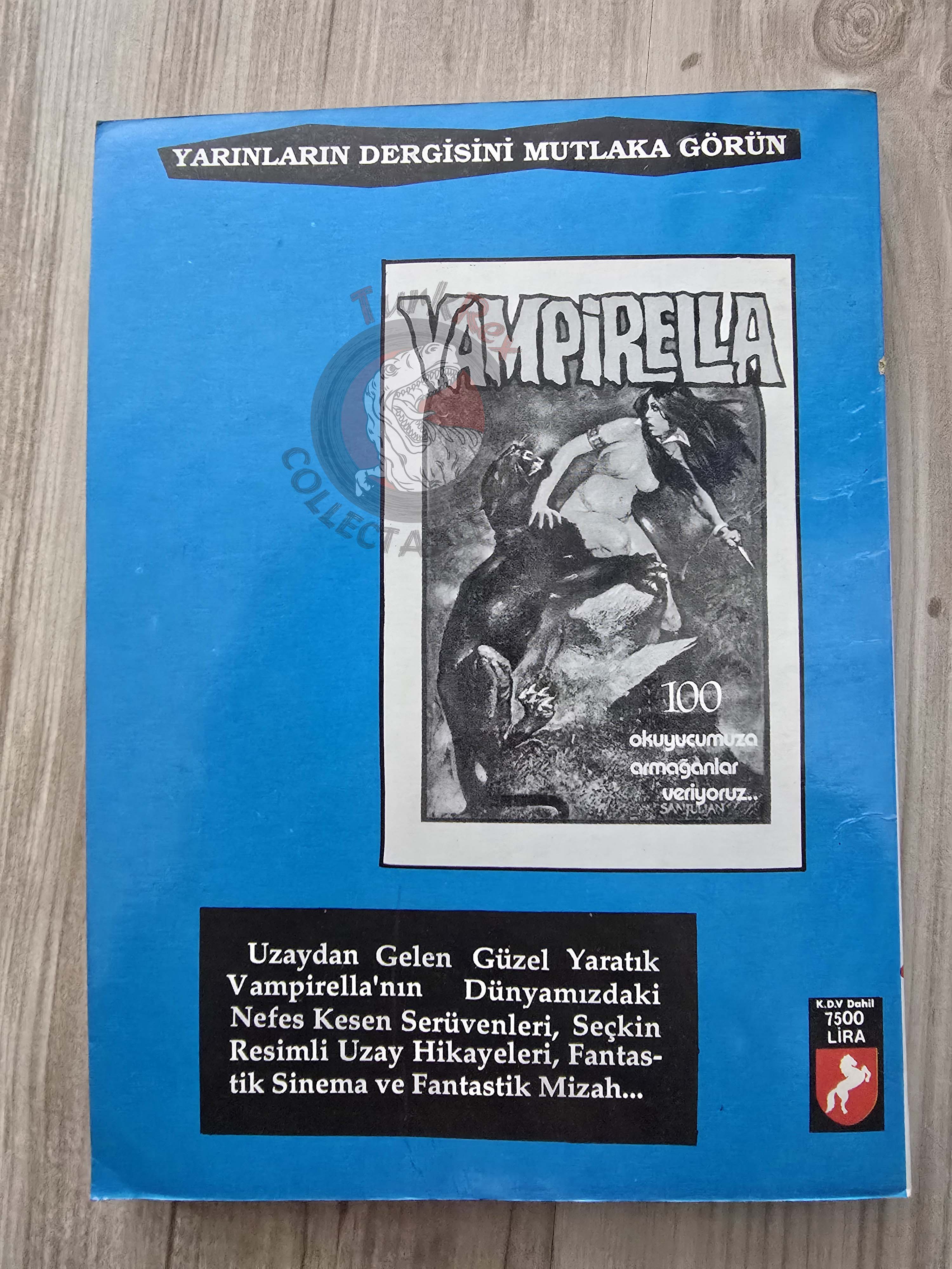 Martin Mystère #16 La Falce del Druido 80s Turkish Comic Turkey #50 #48