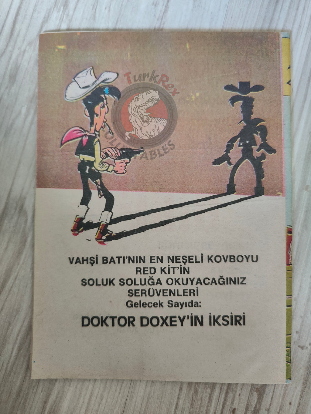 Lucky Luke #54 Contre Pat Poker 1989 Turkish Comic Turkey