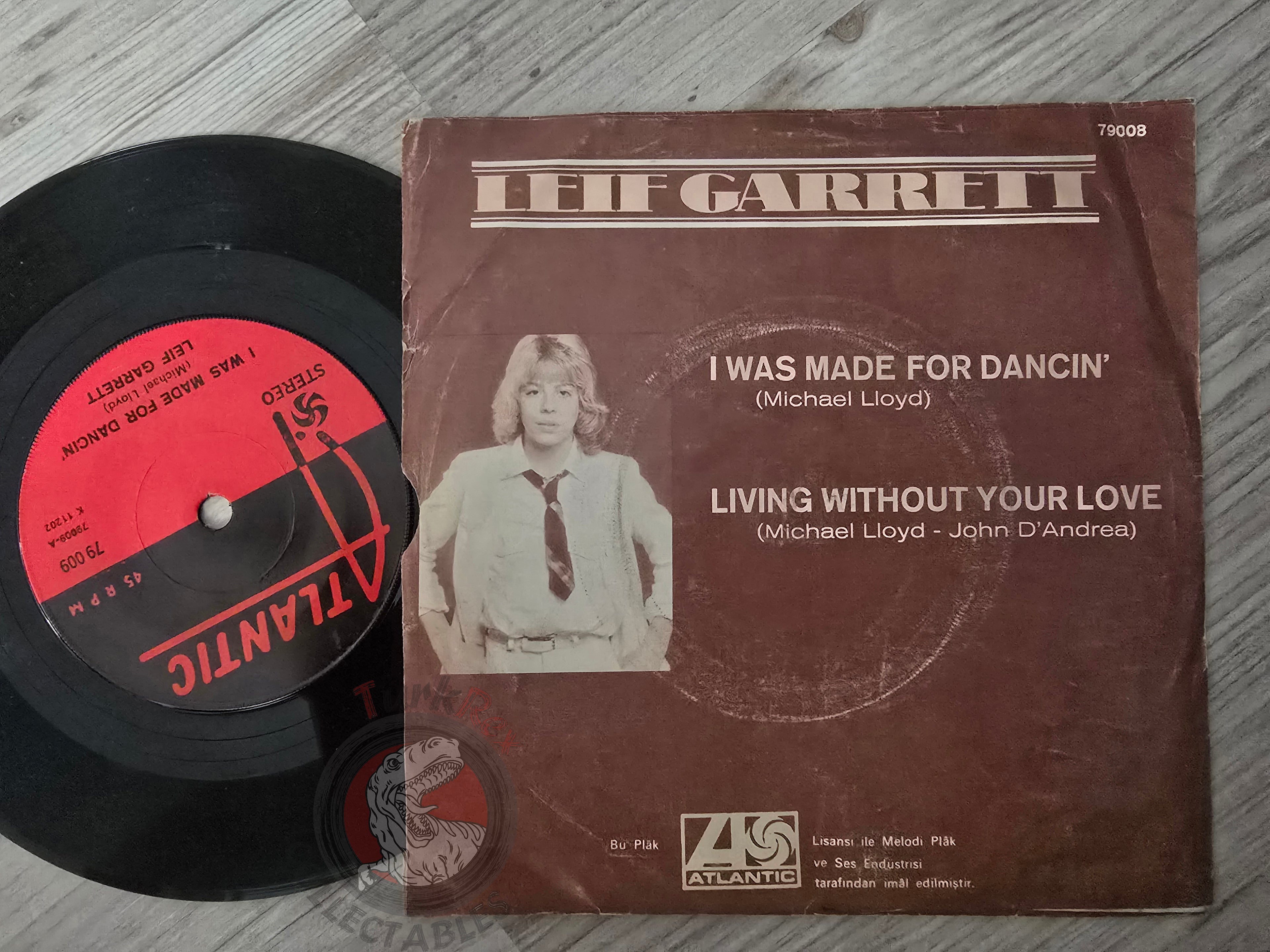 Leif Garrett – I Was Made For Dancin' 7" Turkish Pressing Vinyl Turkey Edition