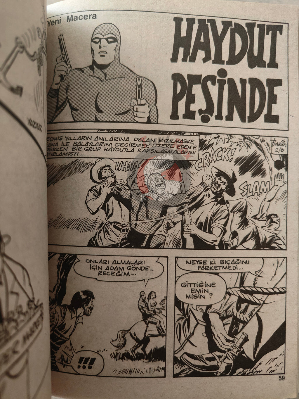 The Phantom #7 Visit to Baronkhan Turkish Edition Comic Turkey