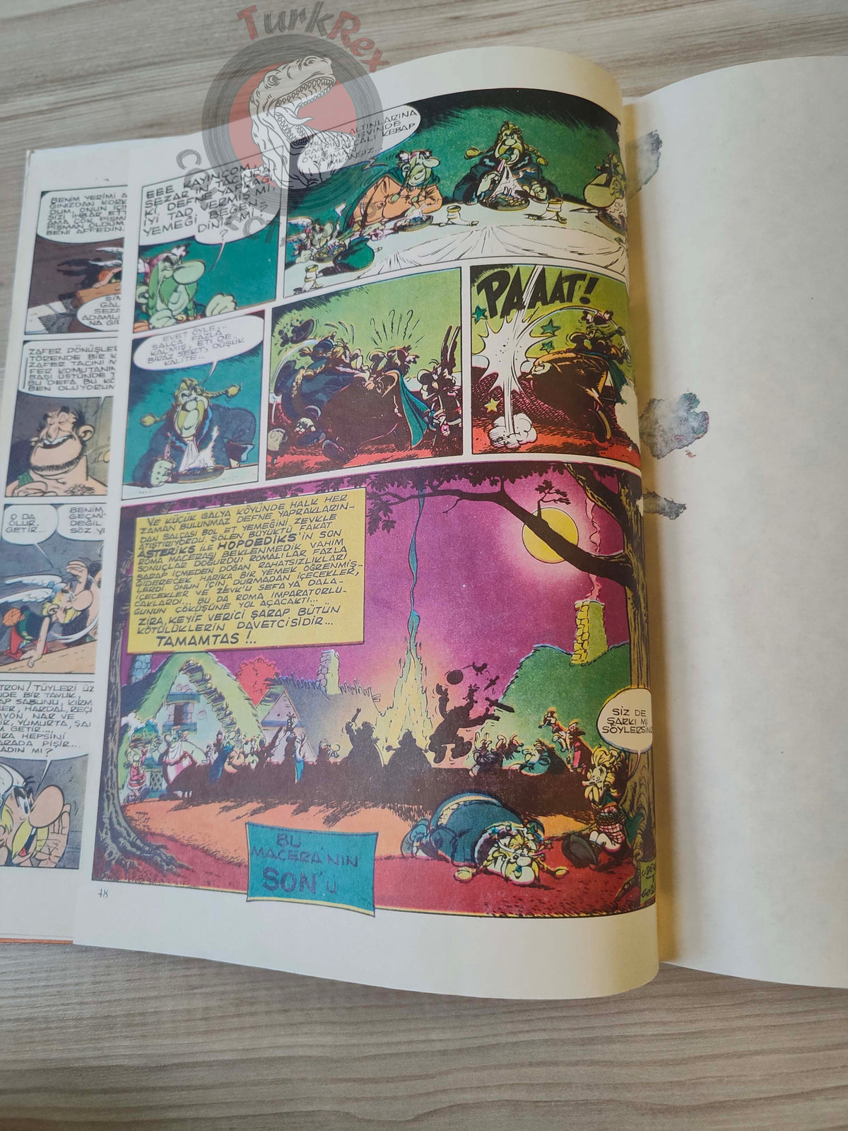 Asterix – Asterix and the Laurel Wreath 1977 Turkish Edition Comic Turkey