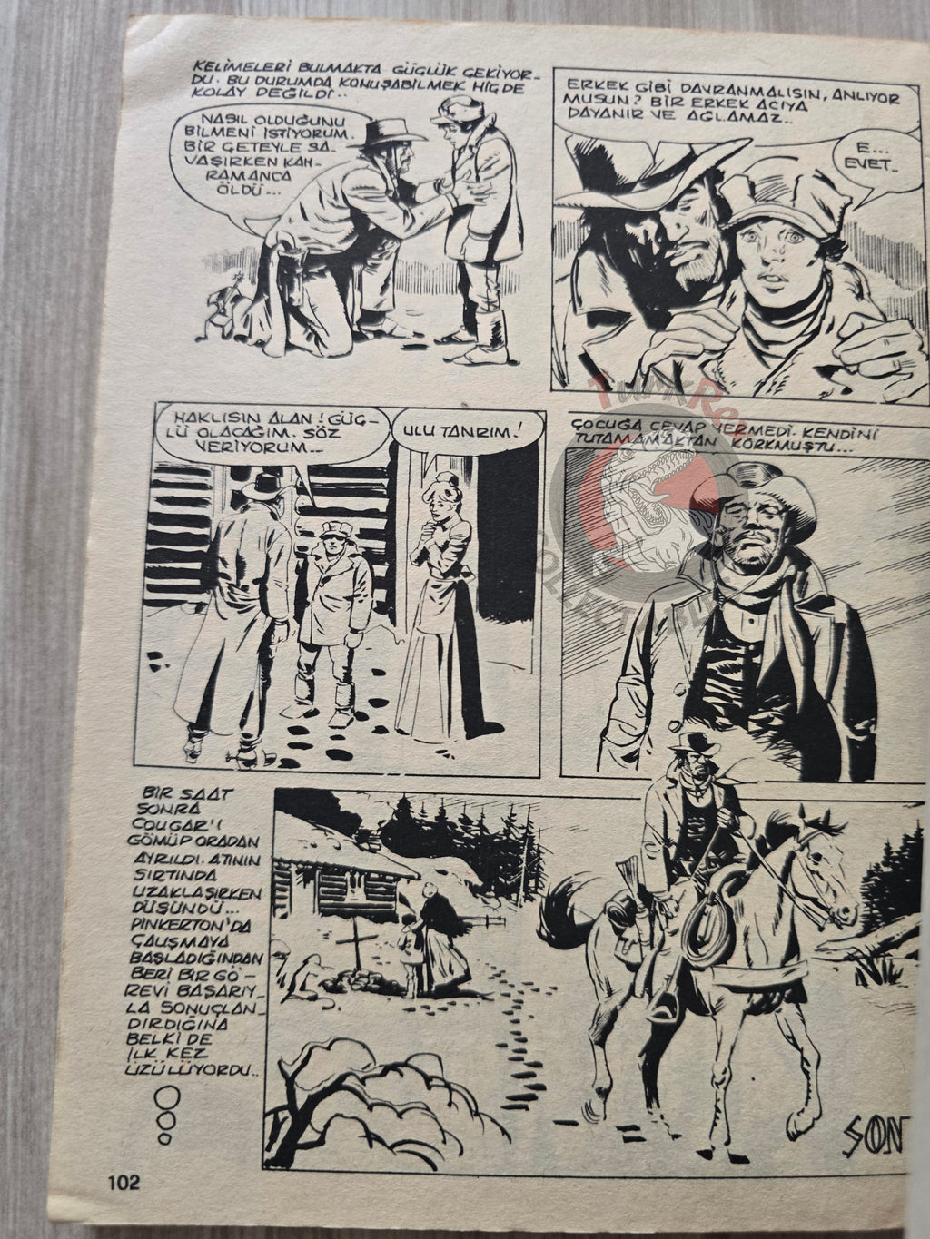 Judas #3 Turkish Edition Comic Turkey Cougar il fuorilegge #10