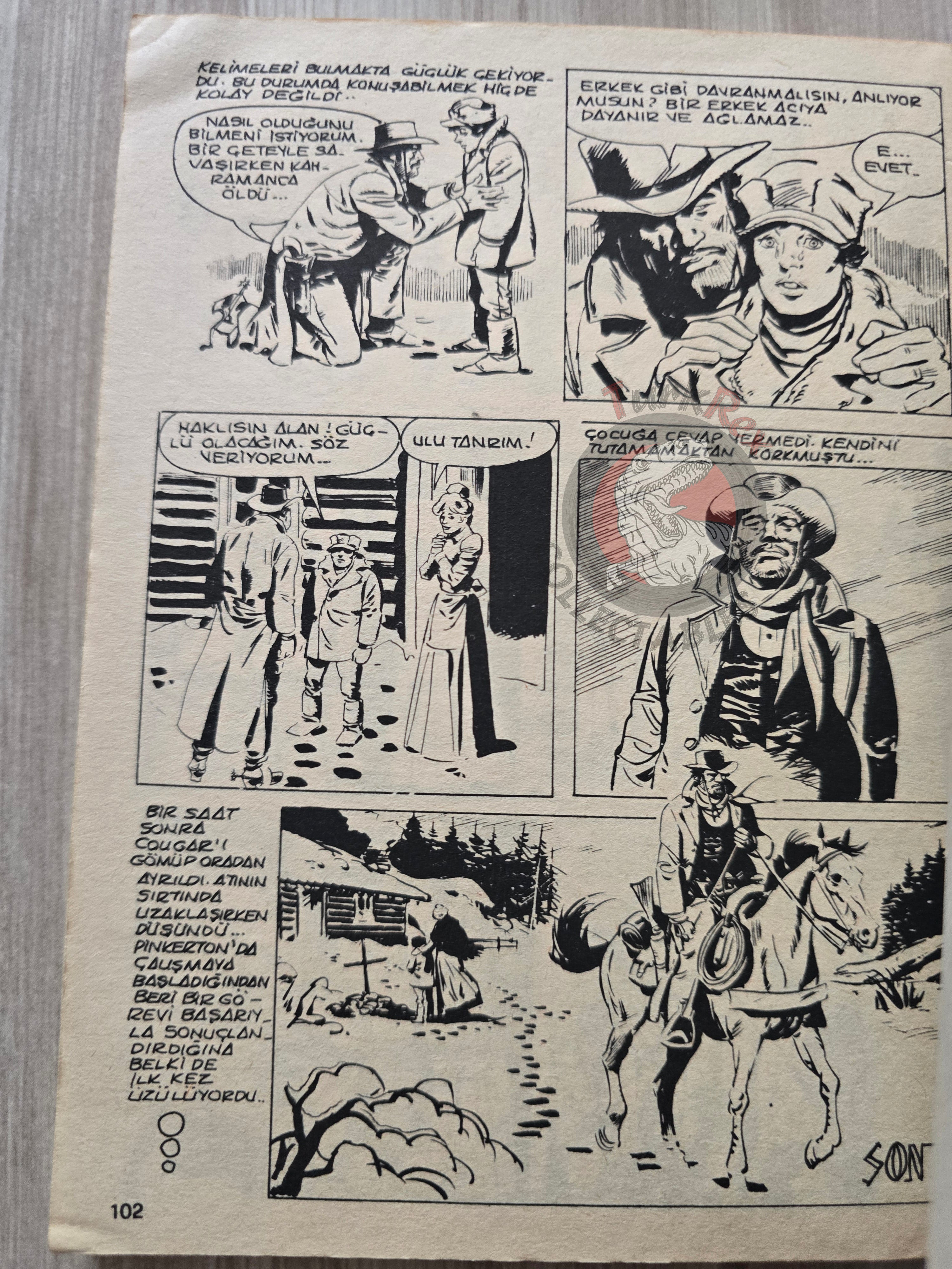 Judas #3 Turkish Edition Comic Turkey Cougar il fuorilegge #10