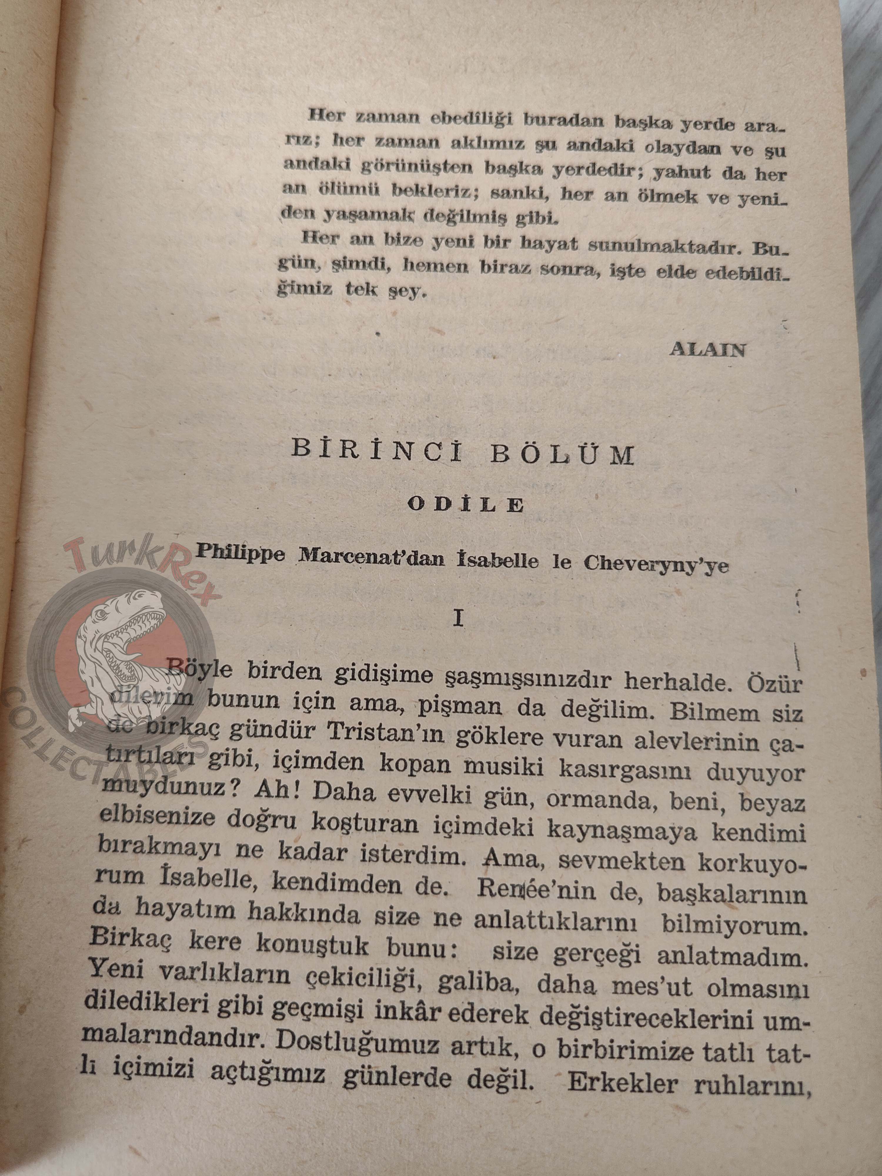 André Maurois – Climates 1961 Turkish Book Turkey