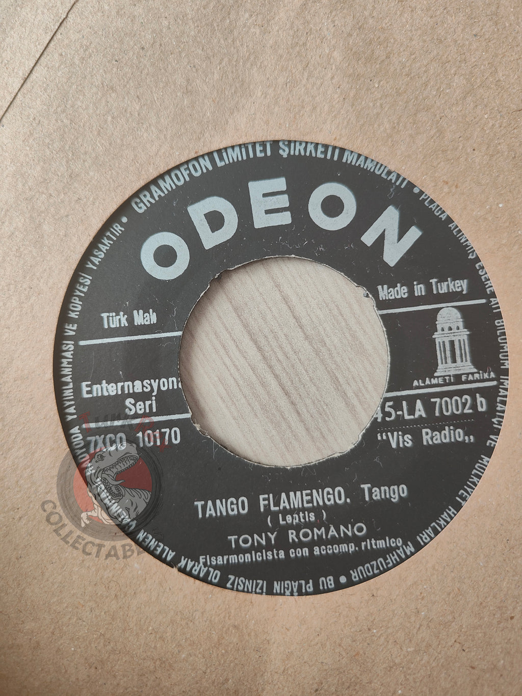 Tony Romano – Nemico Tango 7" Turkish Pressing Vinyl Turkey Edition