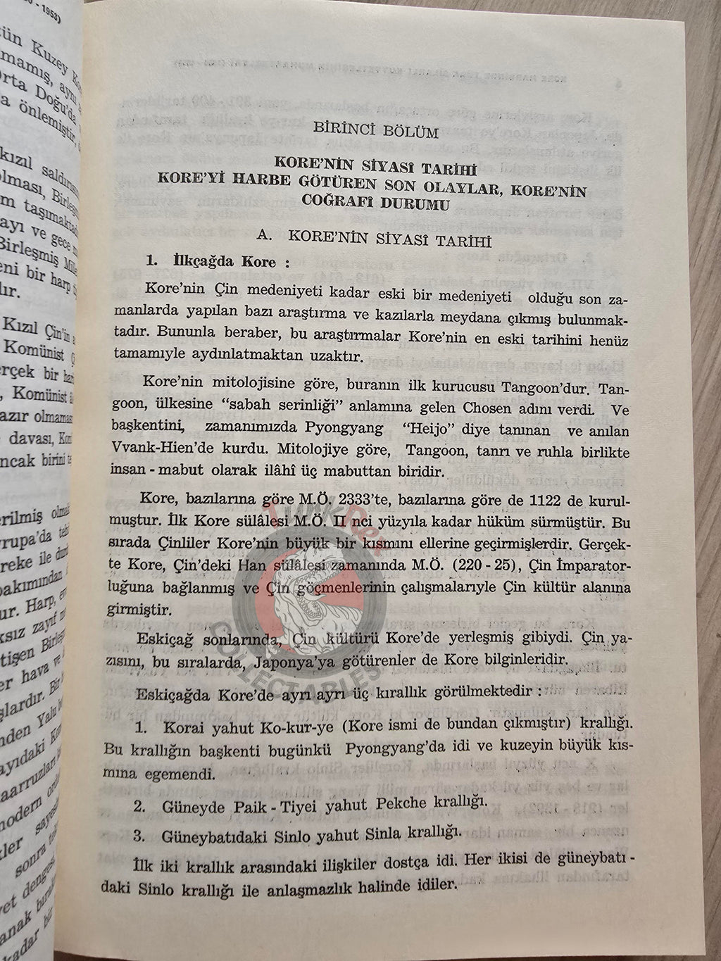 Turkish Armed Forces Operations in the Korean War 1950–1953 Turkey Book 1975 with Maps