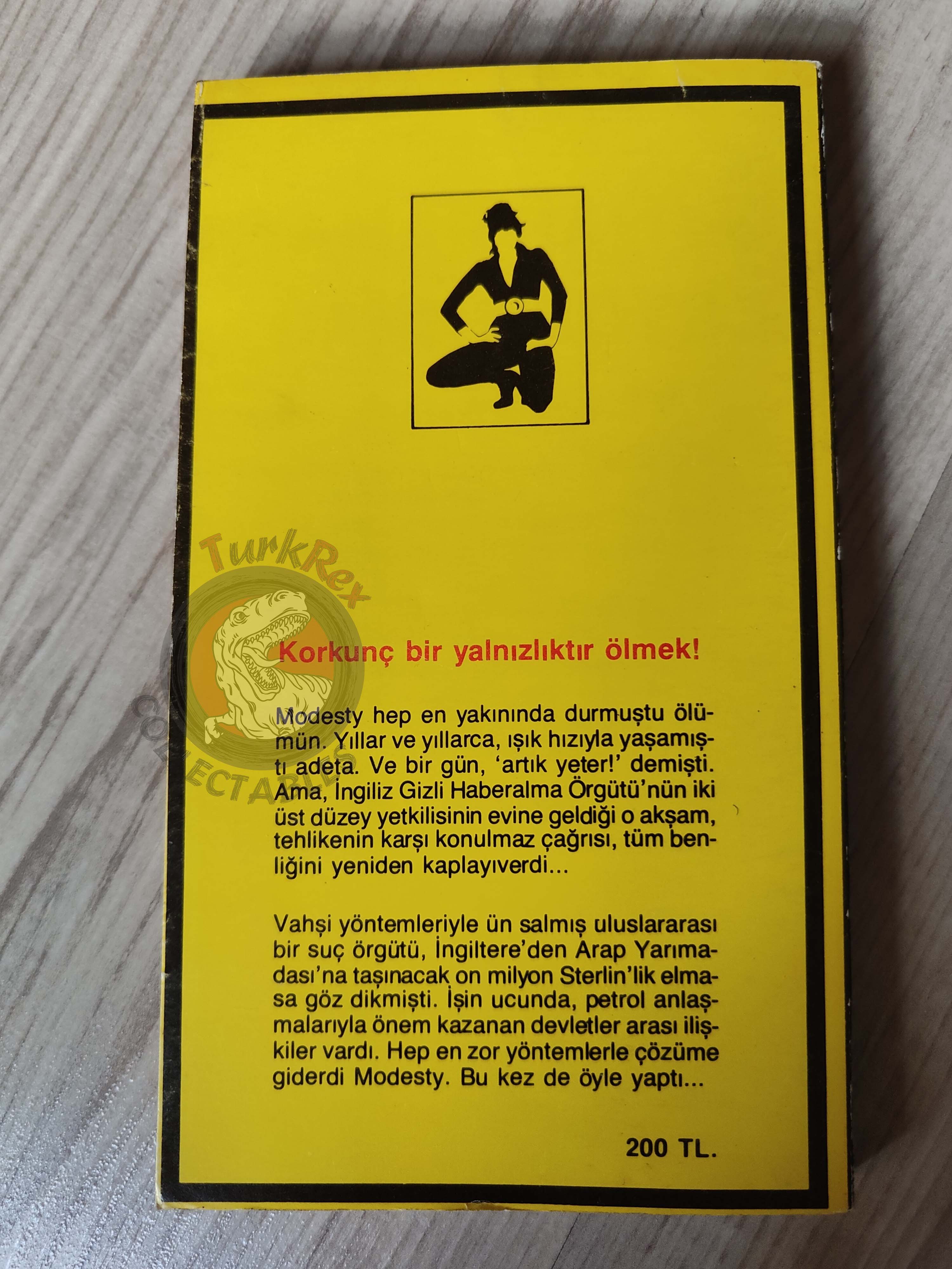 Peter O’Donnell – Modest Blaise 1983 Turkish Book Turkey