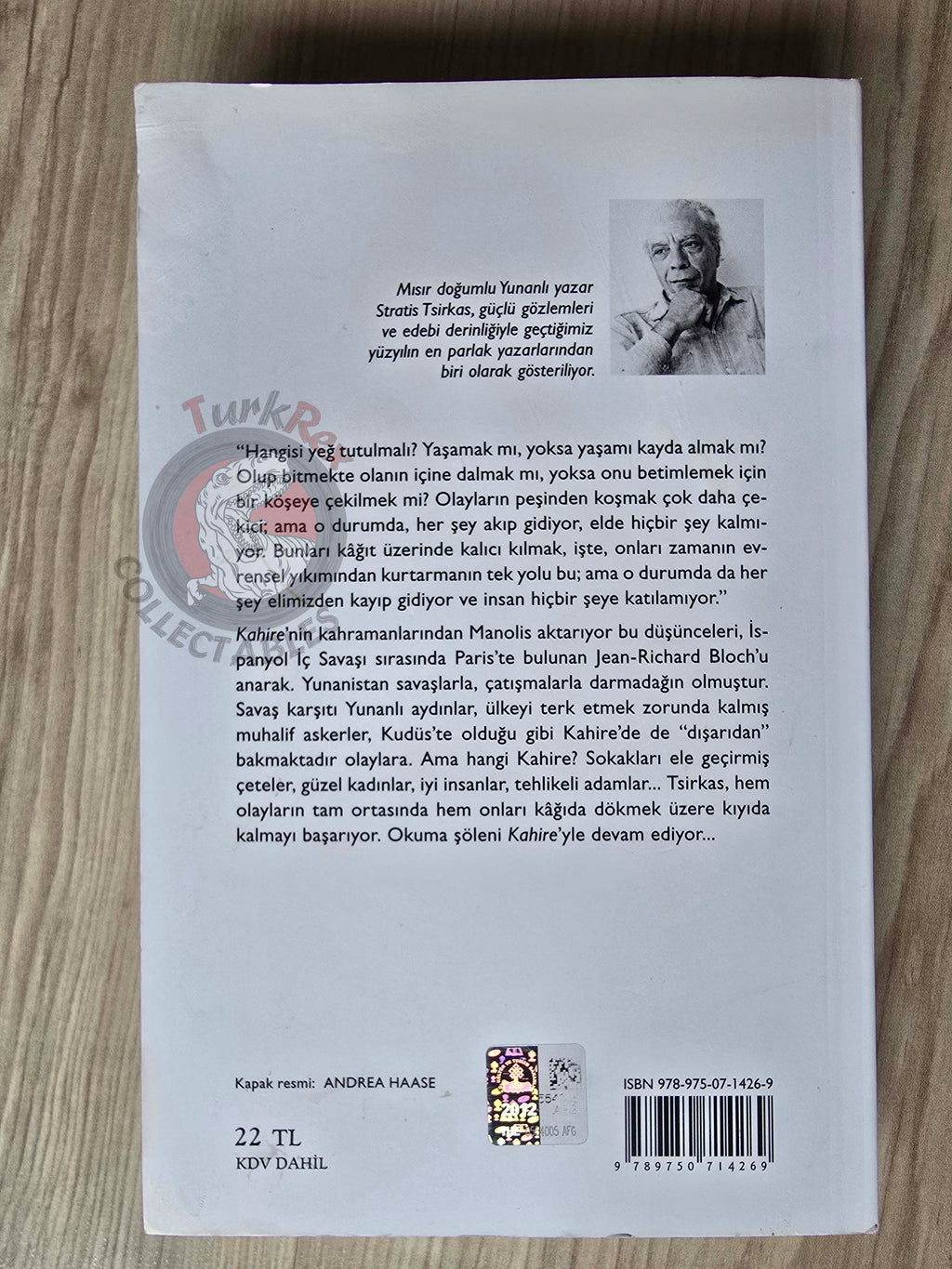 Stratis Tsirkas – Drifting Cities: Cairo 2012 Turkish Book Turkey