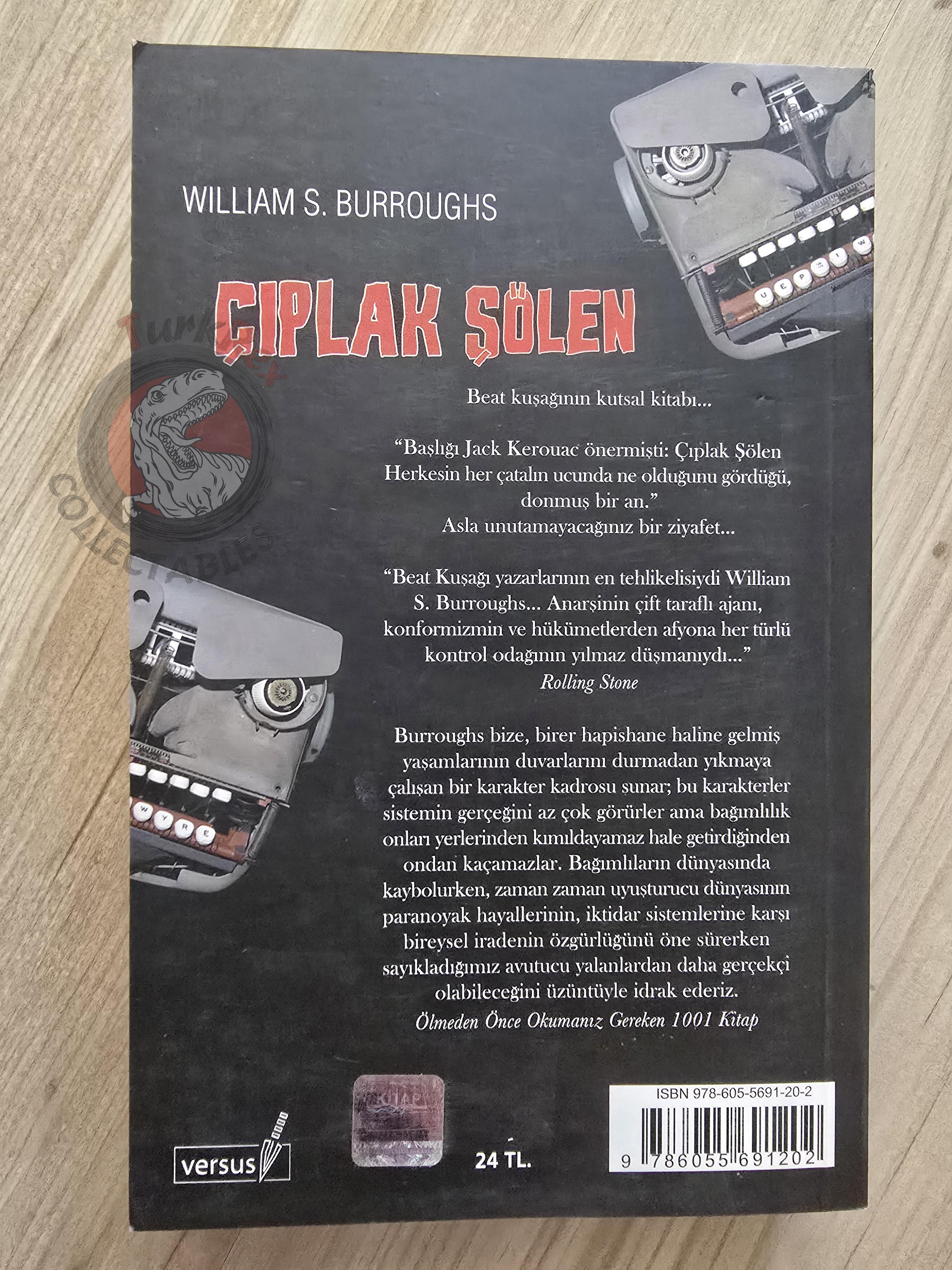 William S. Burroughs – Naked Lunch 2010 Turkish Book Turkey
