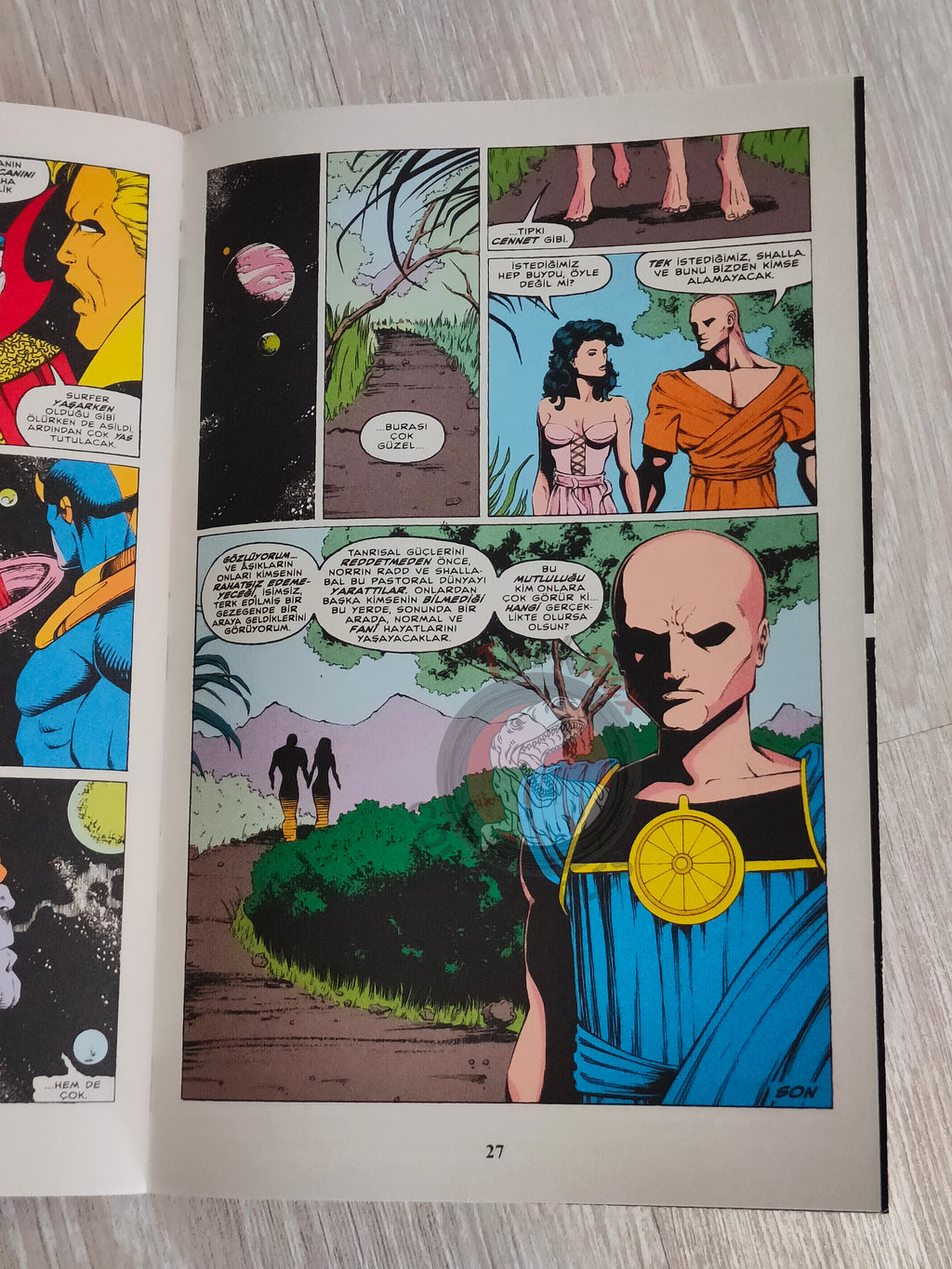 What If… Silver Surfer Possessed the Infinity Gauntlet? #49 Turkish Comic Turkey
