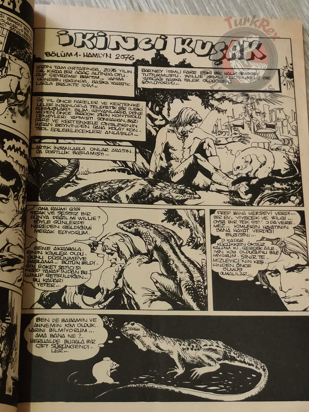 Vampirella #21 1977 Turkish Comic Turkey Warren Publishing cover #30 #54 Space 1999