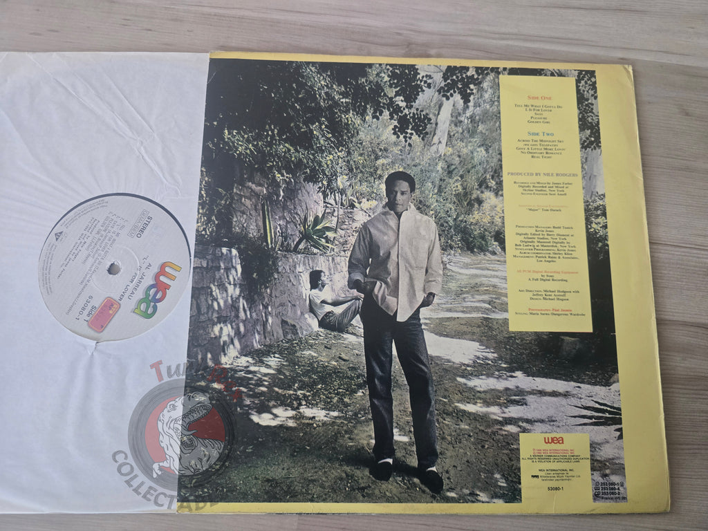 Al Jarreau – L Is For Lover  Turkish Pressing Vinyl Turkey Edition