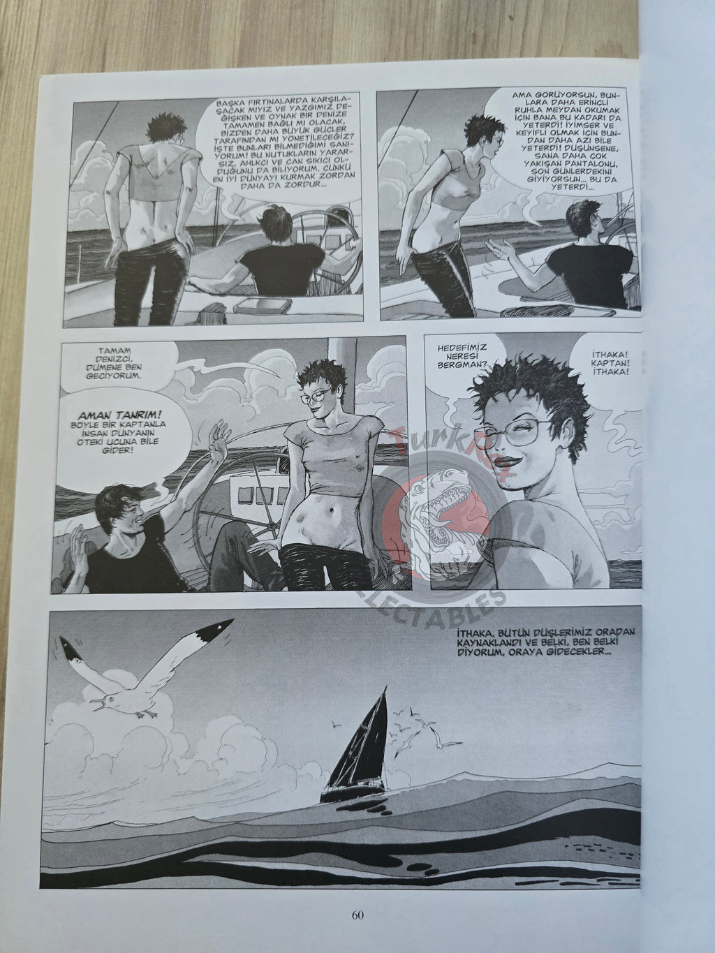 Manara Giuseppe Bergman #9 2007 Turkish Comic Turkey  L’Odyssée de