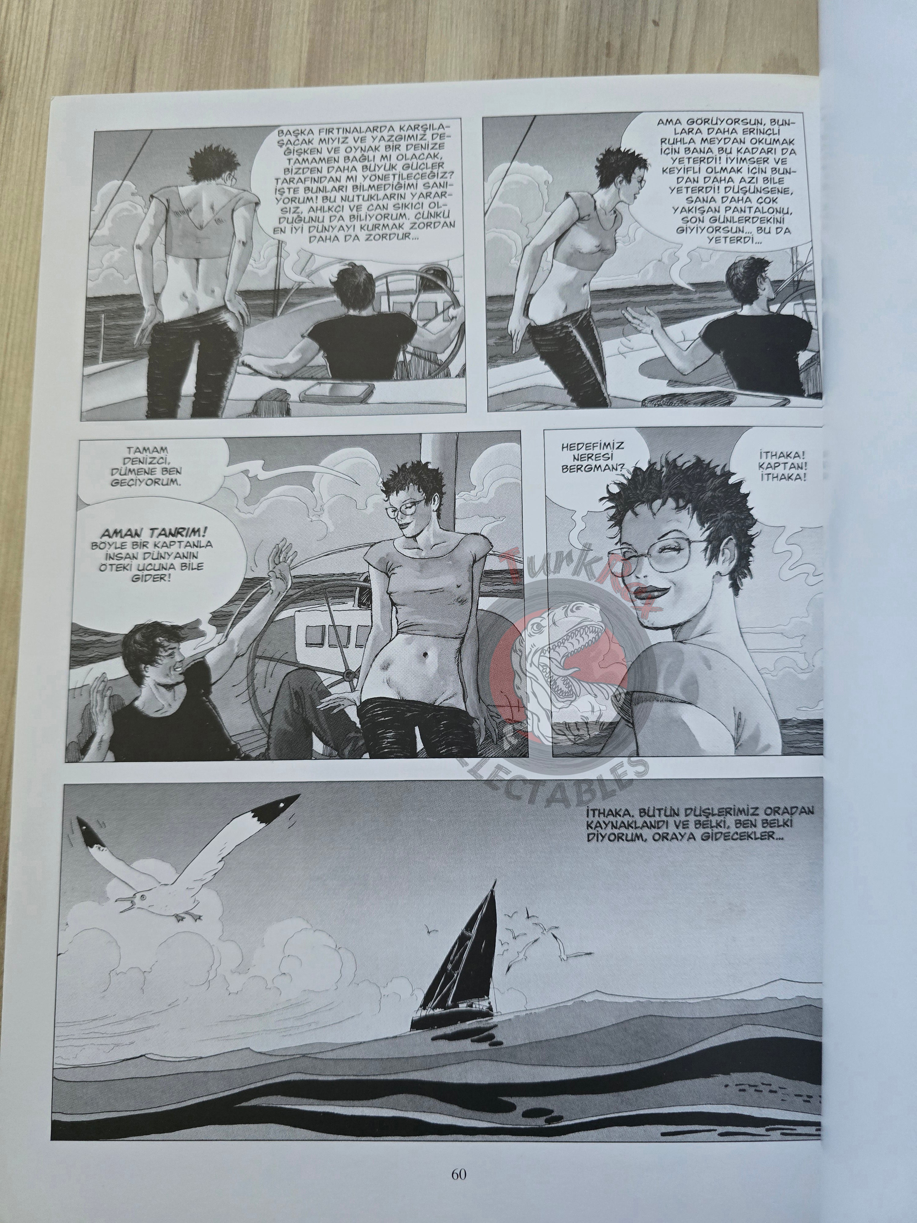 Manara Giuseppe Bergman #9 2007 Turkish Comic Turkey  L’Odyssée de