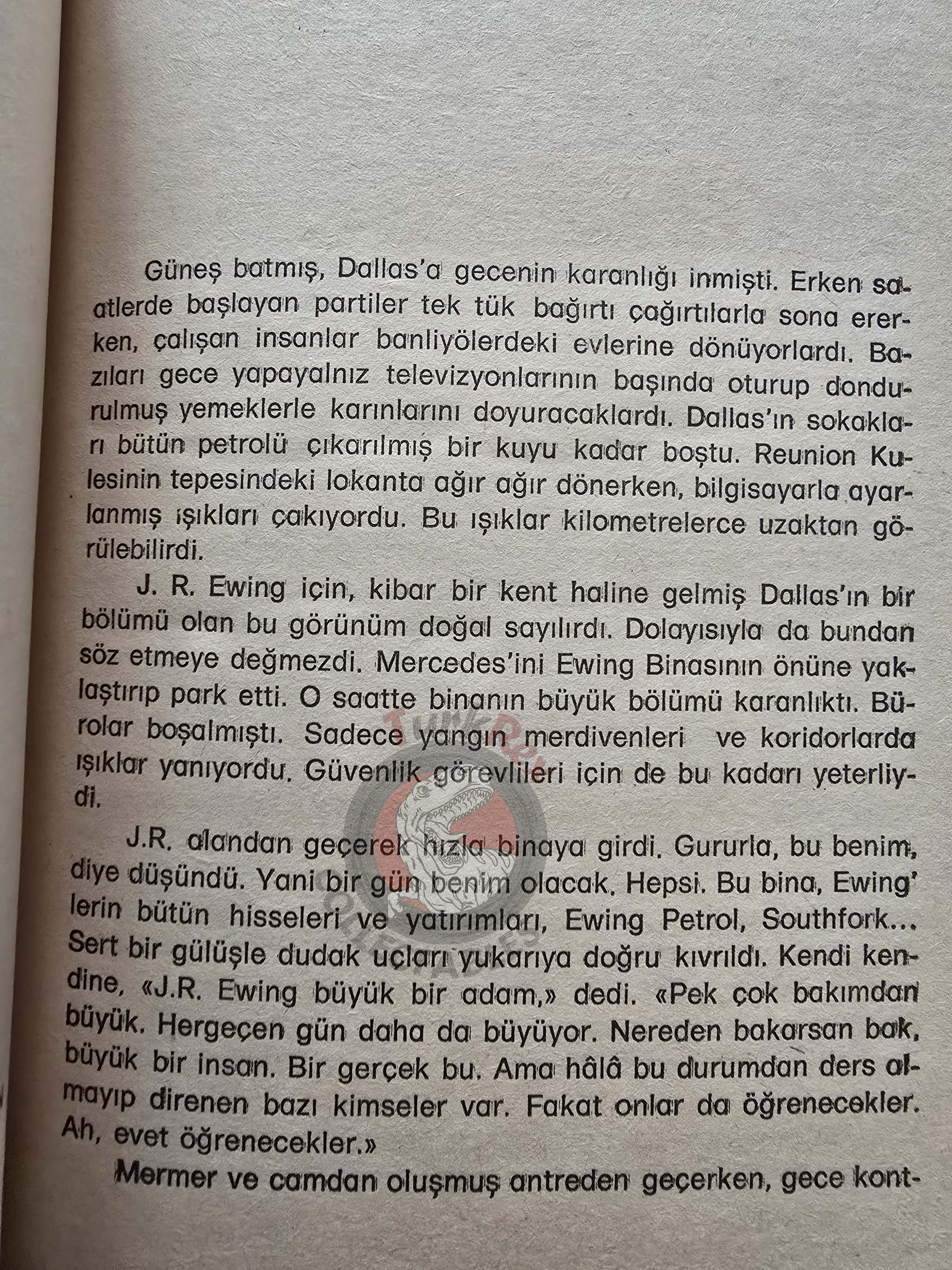Burt Hirschfeld  – Dallas 2 1980 1st Turkish Book Turkey Tv Series