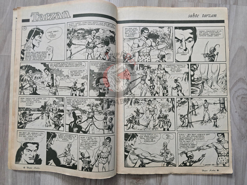 Doğan Kardeş 1971 Magazine #32 Turkish Comic Turkey Sinbad the Sailor Alice In Wonderland