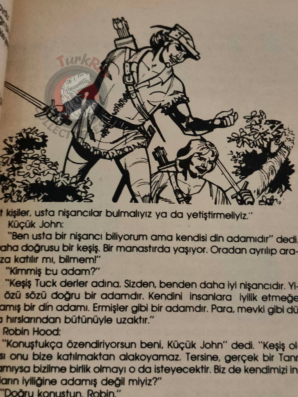 Robin Hood – Howard Pyle 1980s Turkish Book Turkey Illustrated