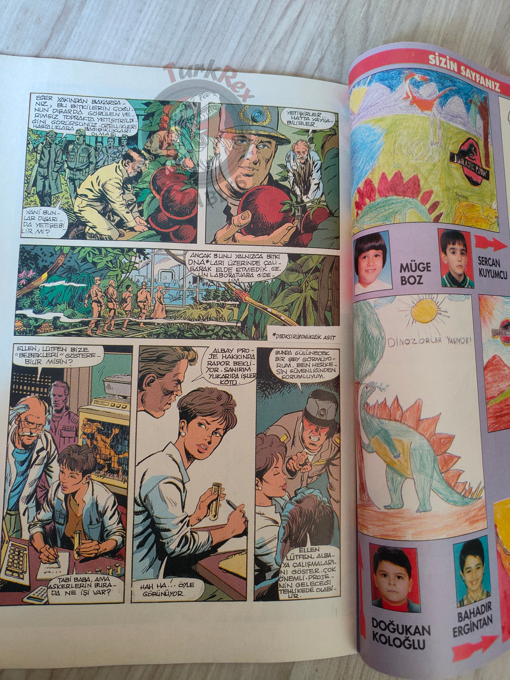 Dreadlands #1 1990s Turkish Edition Comic Turkey Newspaper Giveaway