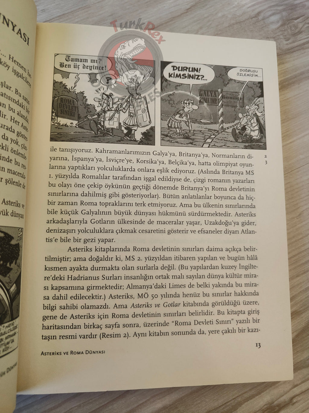 Asterix and the Roman World - Kai Brodersen 2002 Turkish Comic Turkey Book