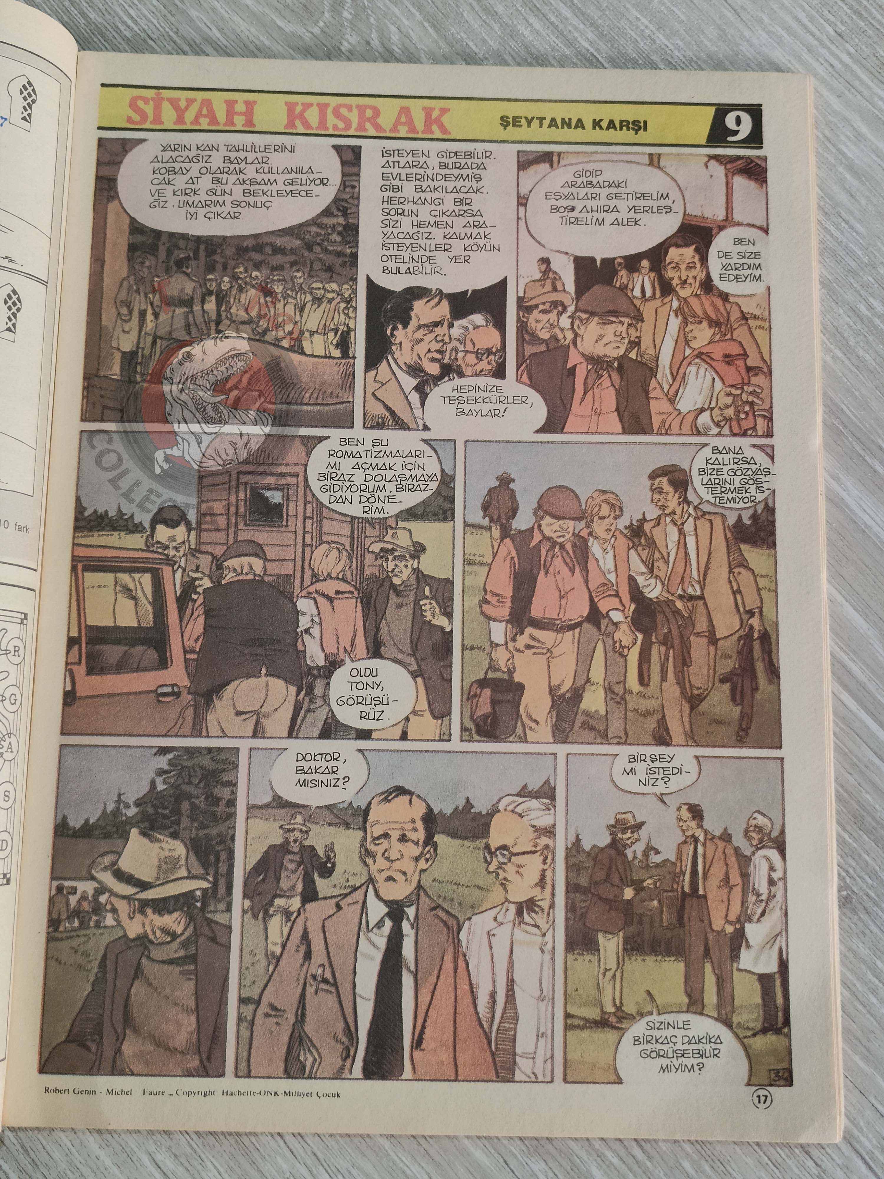Milliyet Çocuk #7 1984 Turkish Comic Turkey Alice In Wonderland l'étalon noir Bob Morane Massagran