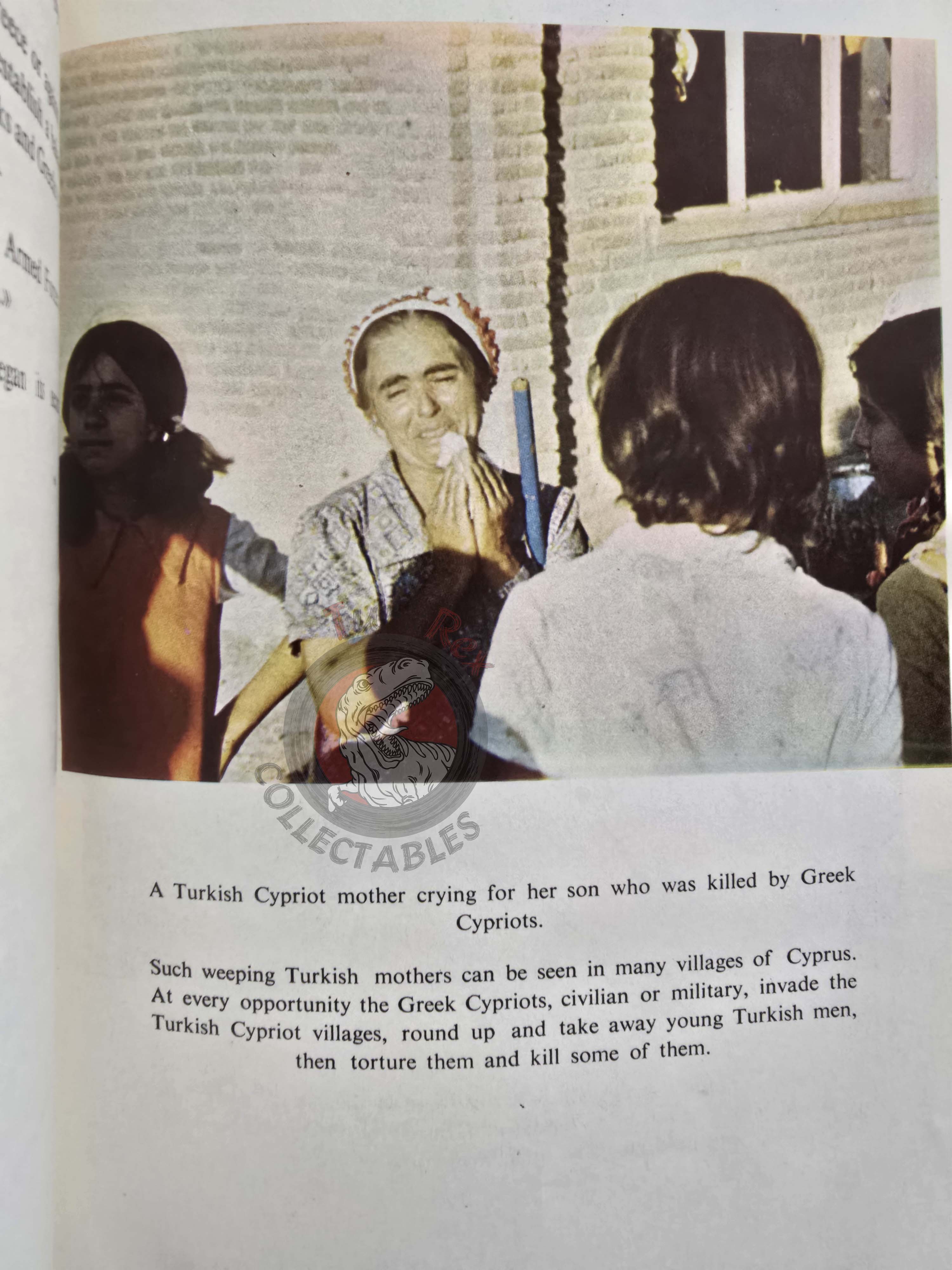 To Cyprus for Peace 1974 1st English Book Turkish Cypriot