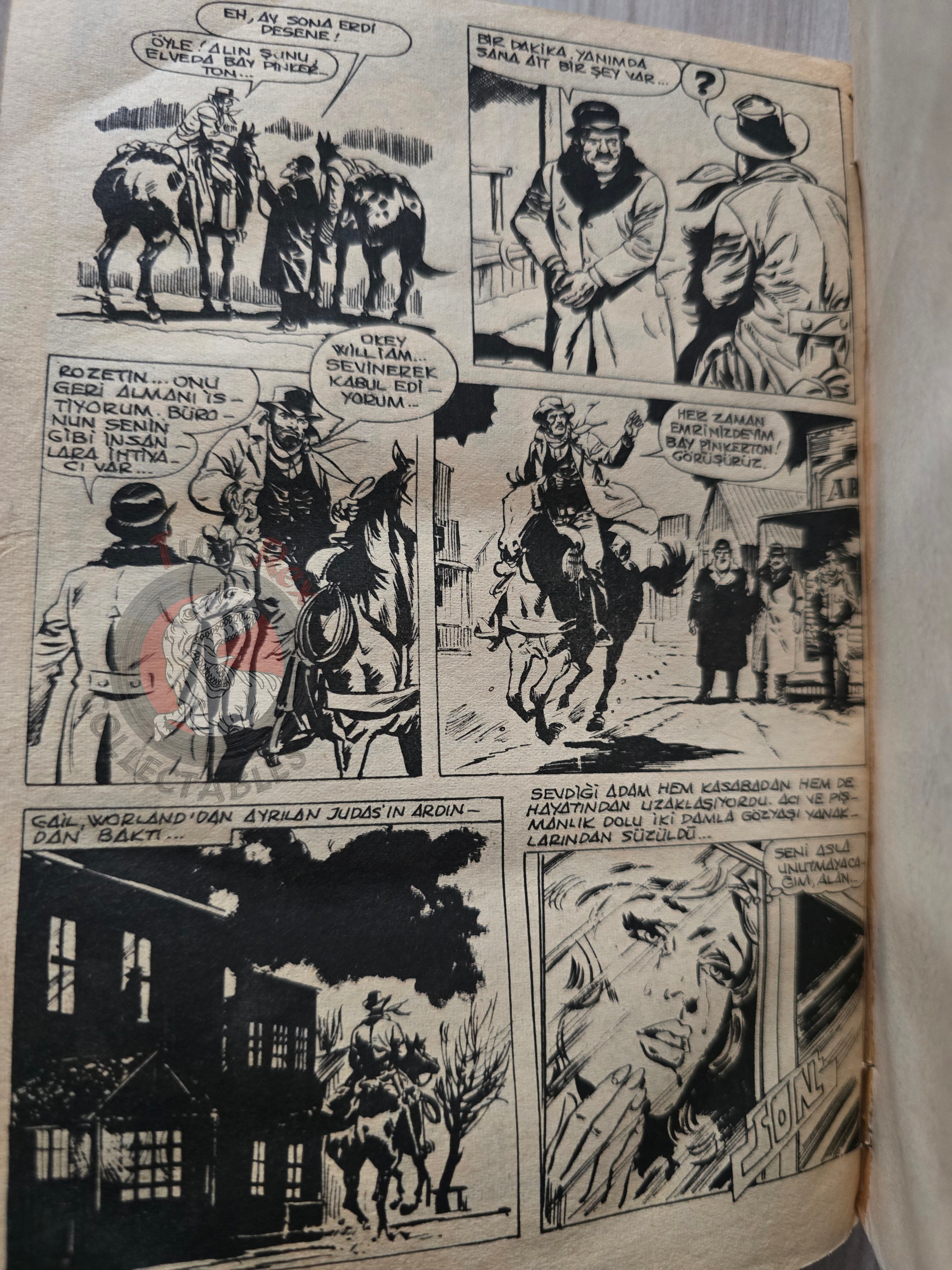 Judas #13 Turkish Edition Comic Turkey La Gola del Lupo #5