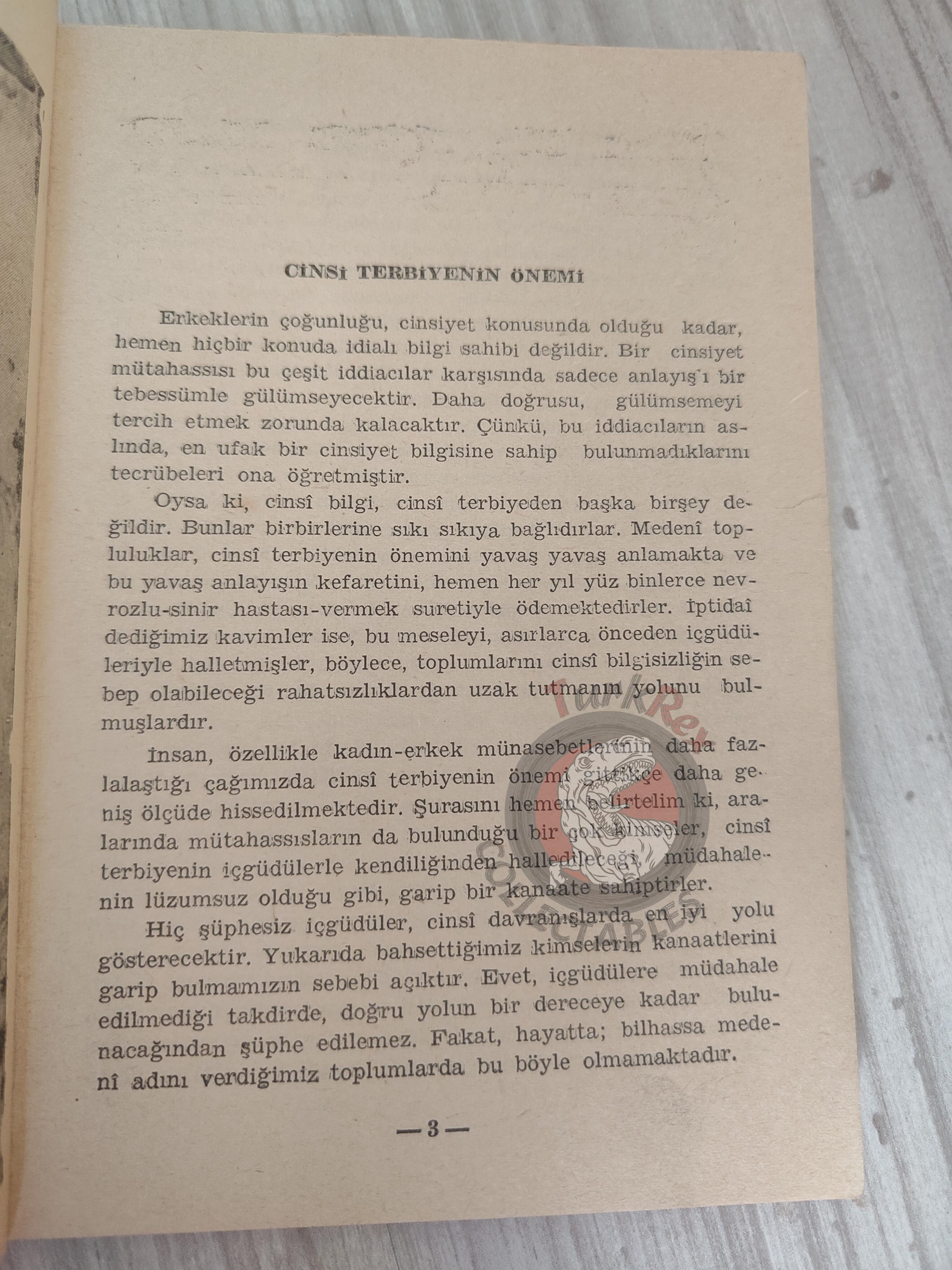 William S. Fielding – Sex in 12 Lessons 1960s Turkish Book Turkey Sexology